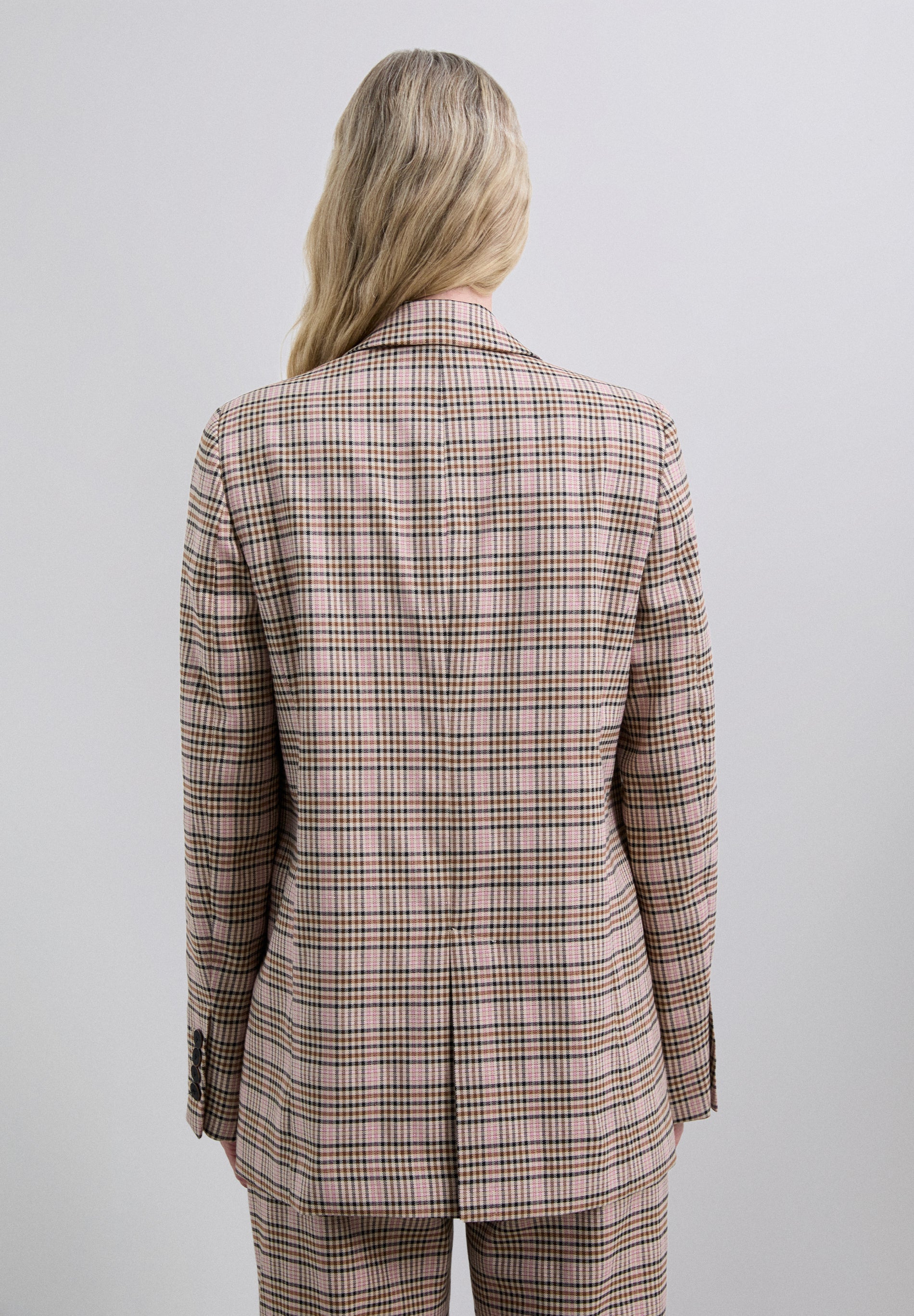 BLAZER CRUZADA CUADROS - Scalpers