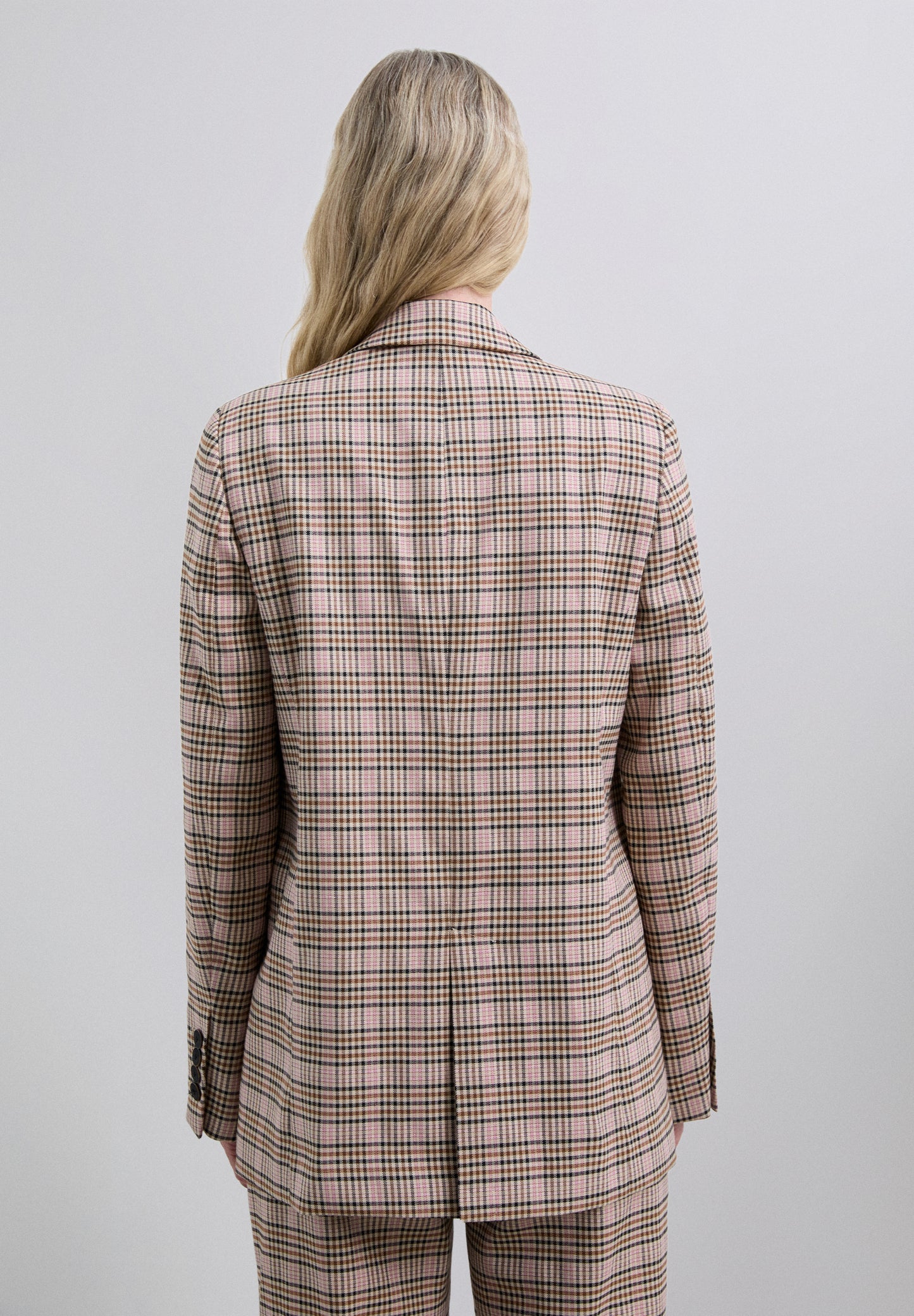 BLAZER CRUZADA CUADROS