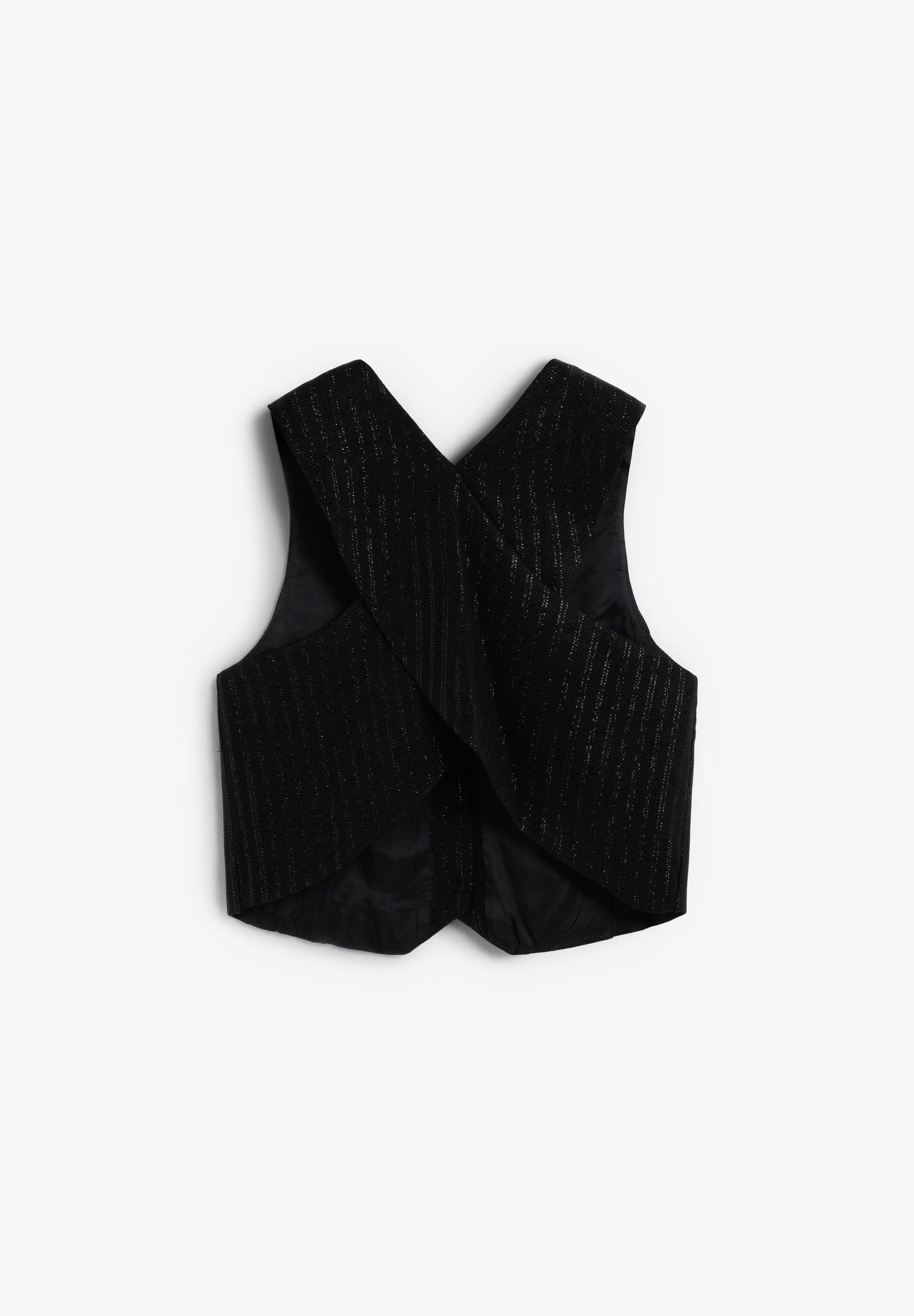 CHALECO RAYAS LÚREX