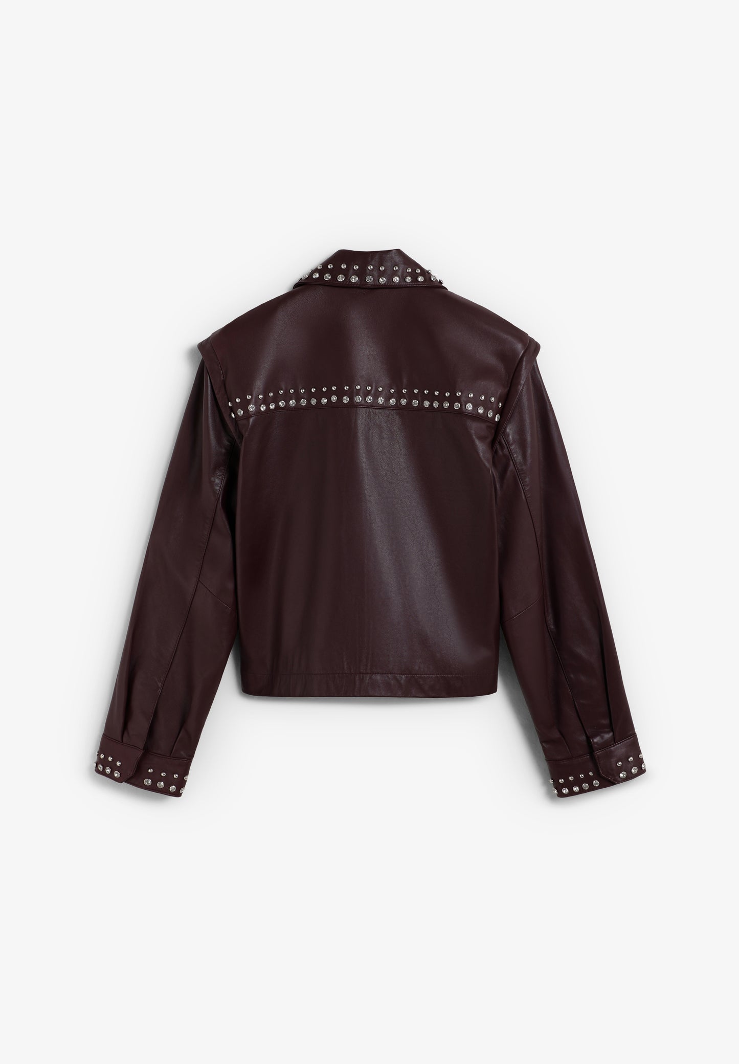 SCSTUDSLEATHER JACKET
