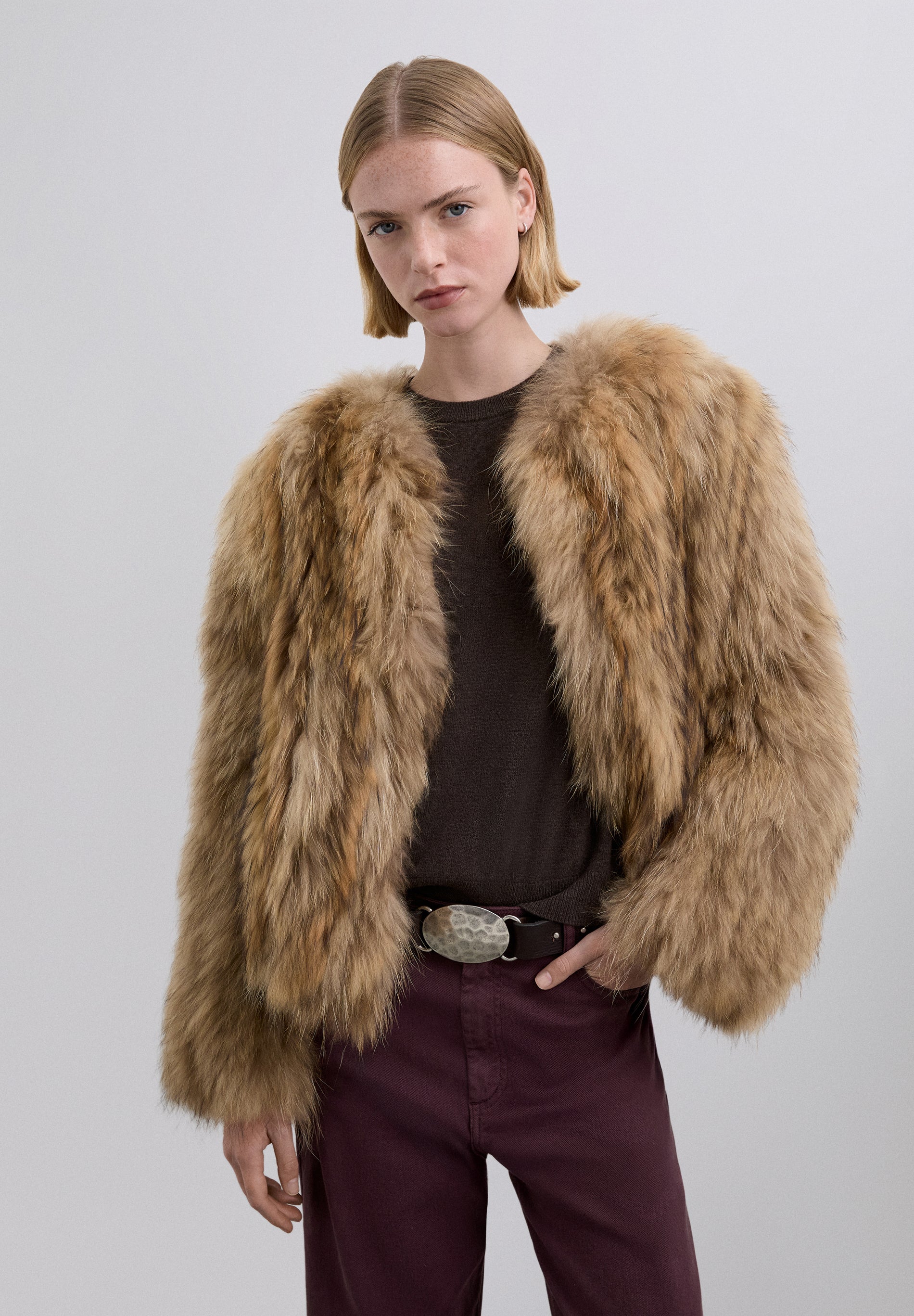 CHAQUETA RACOON NATURAL