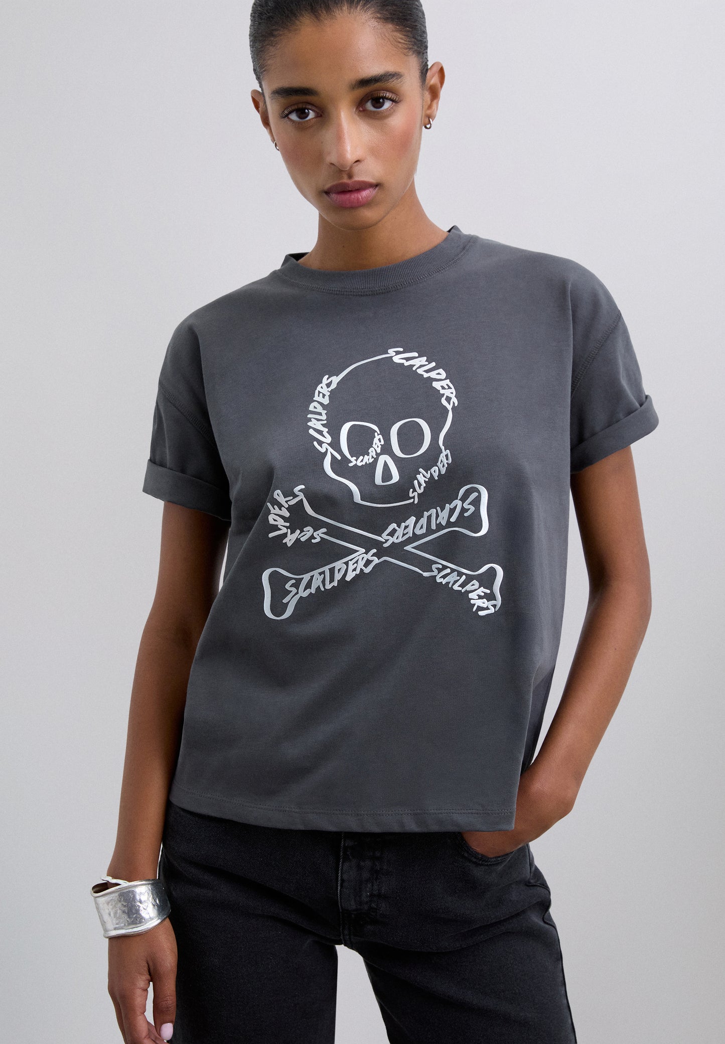 CAMISETA PRINT CALAVERA