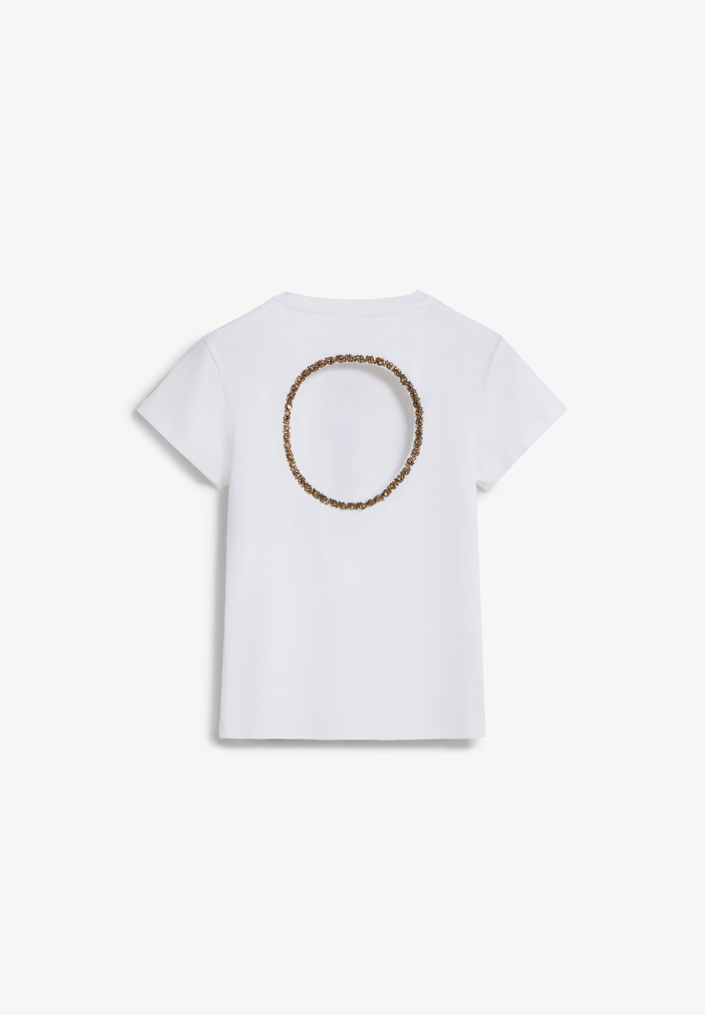 CAMISETA ABERTURA DETALLE PEDRERÍA