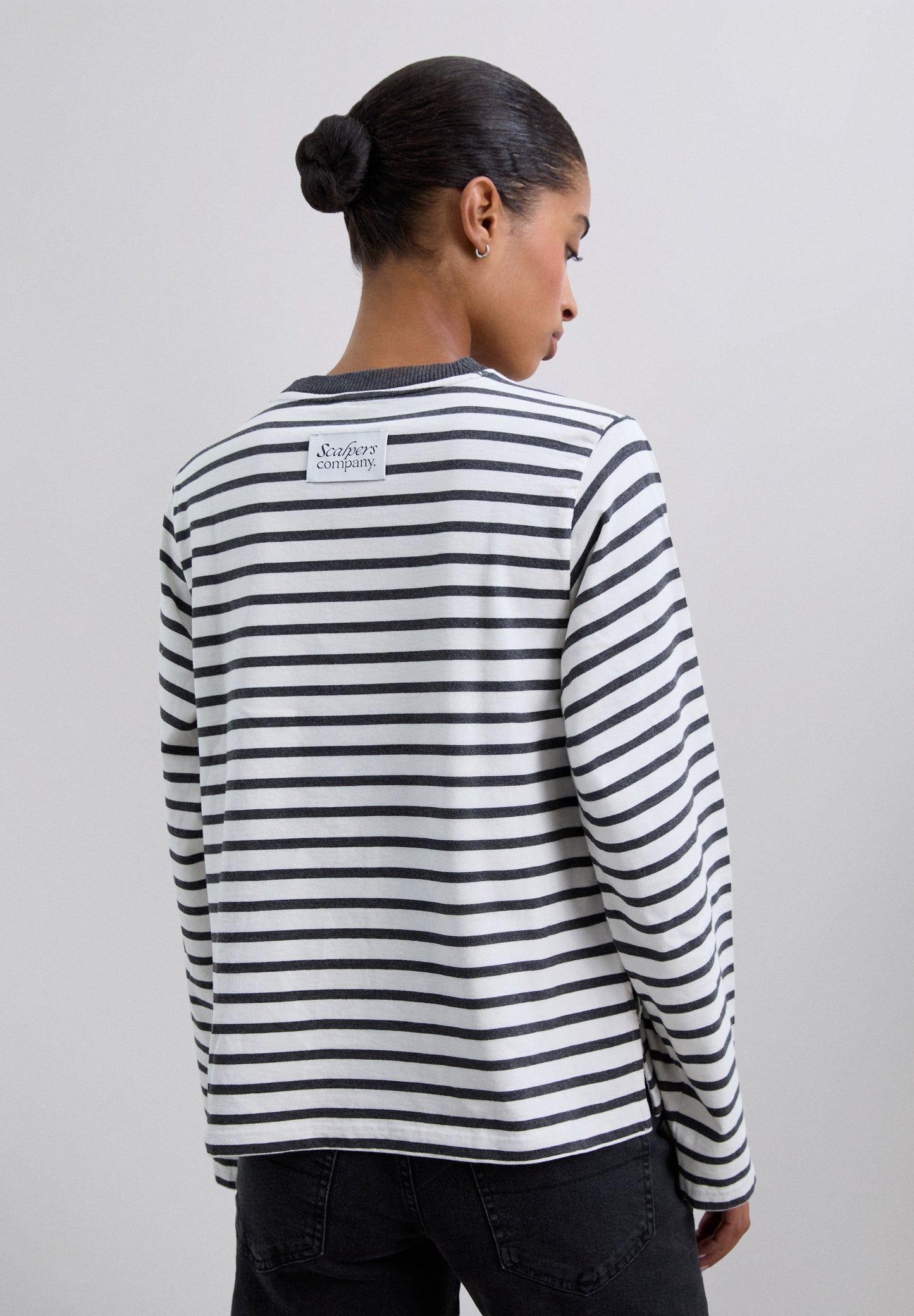 SCSTRIPESLS TEE