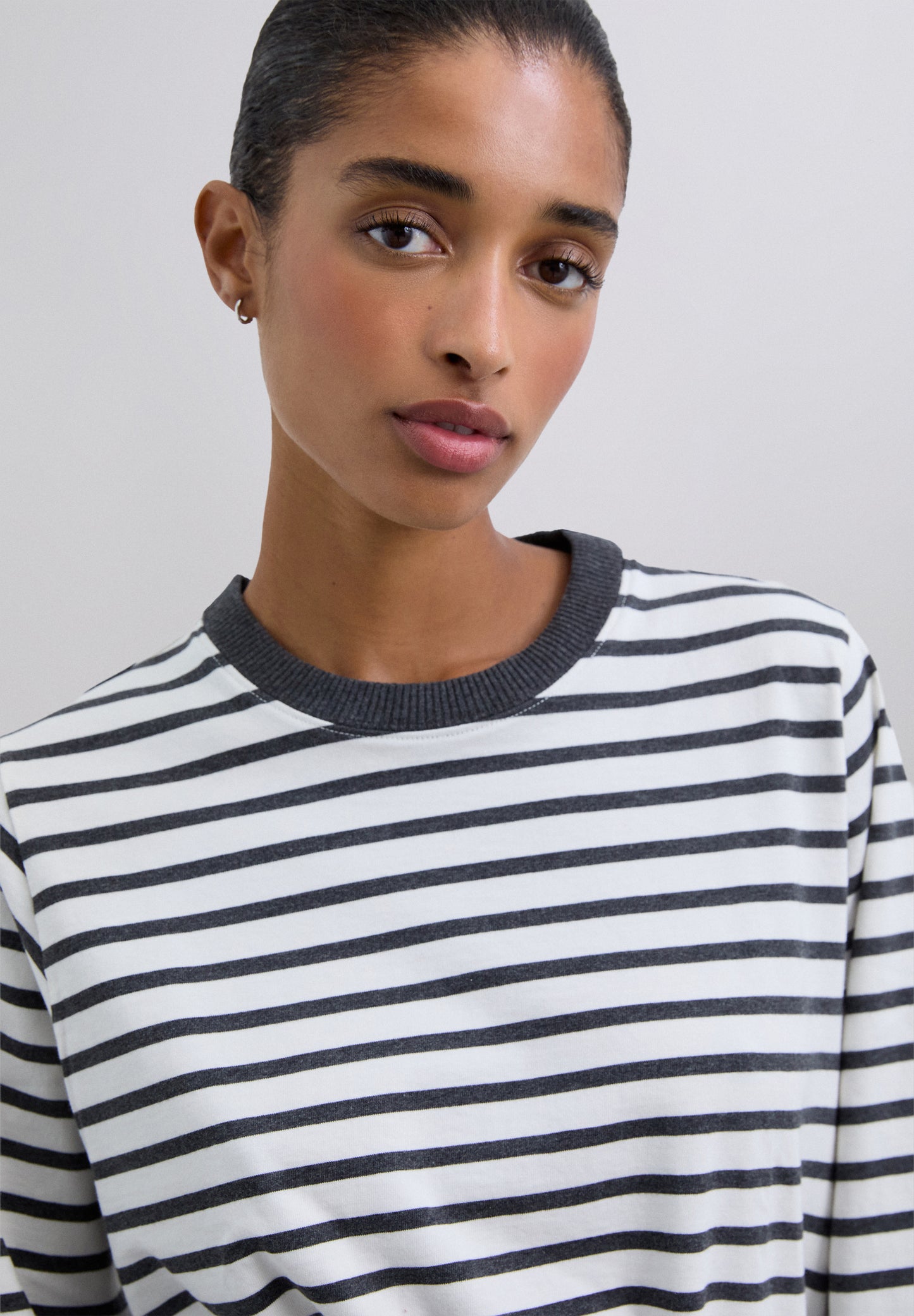SCSTRIPESLS TEE