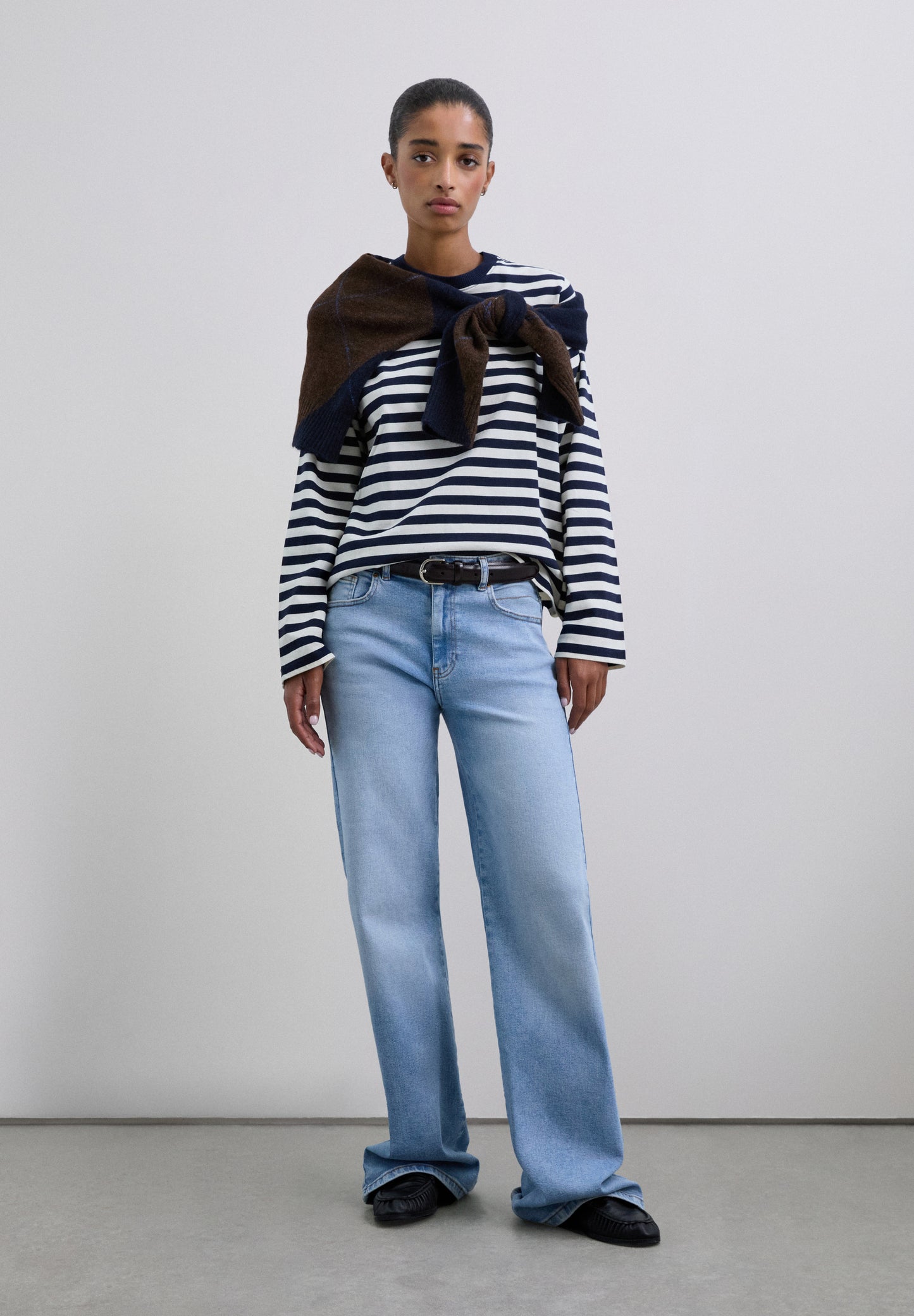SCSTRIPESLS TEE