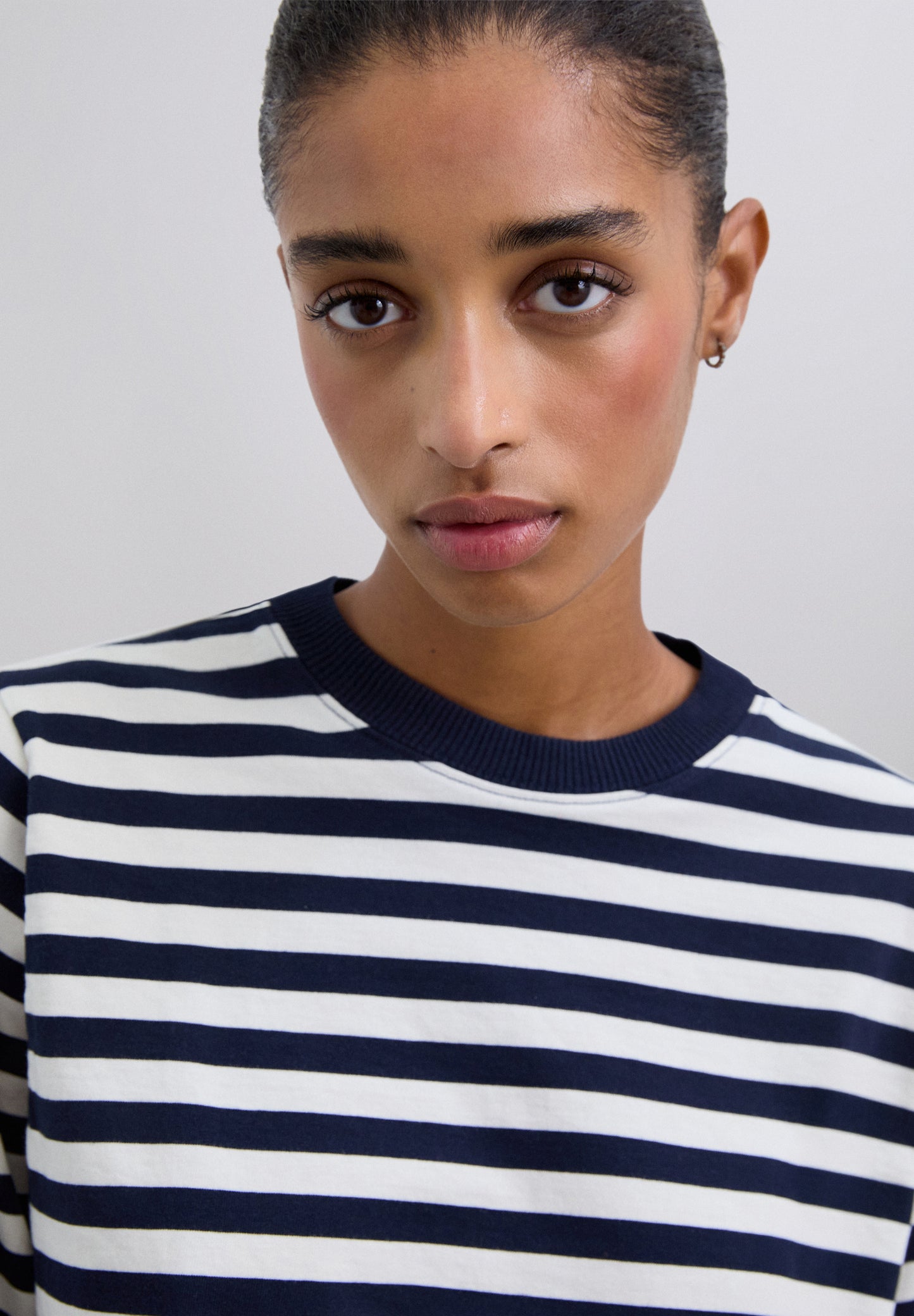 SCSTRIPESLS TEE