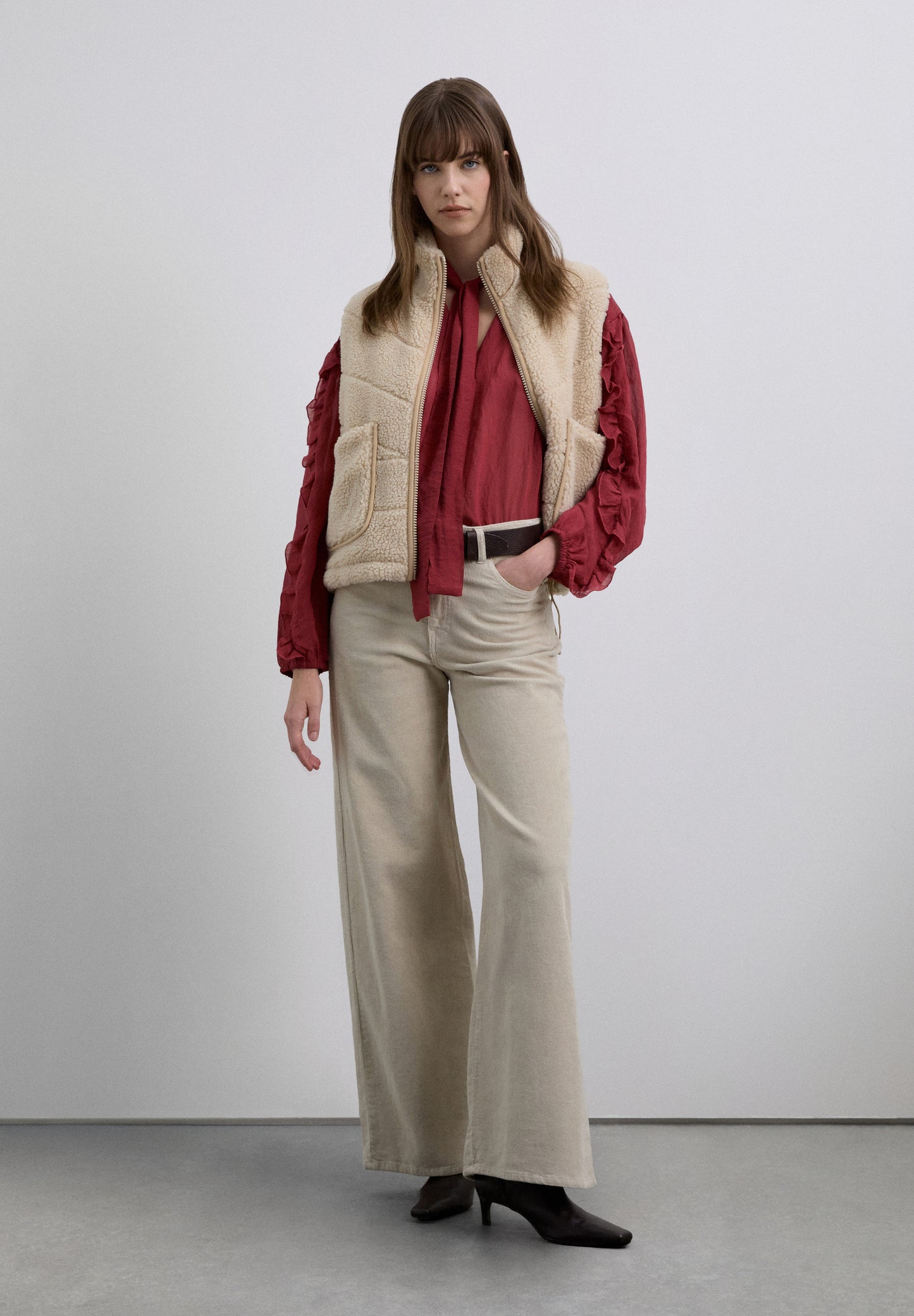 CHALECO POLAR AJUSTABLE