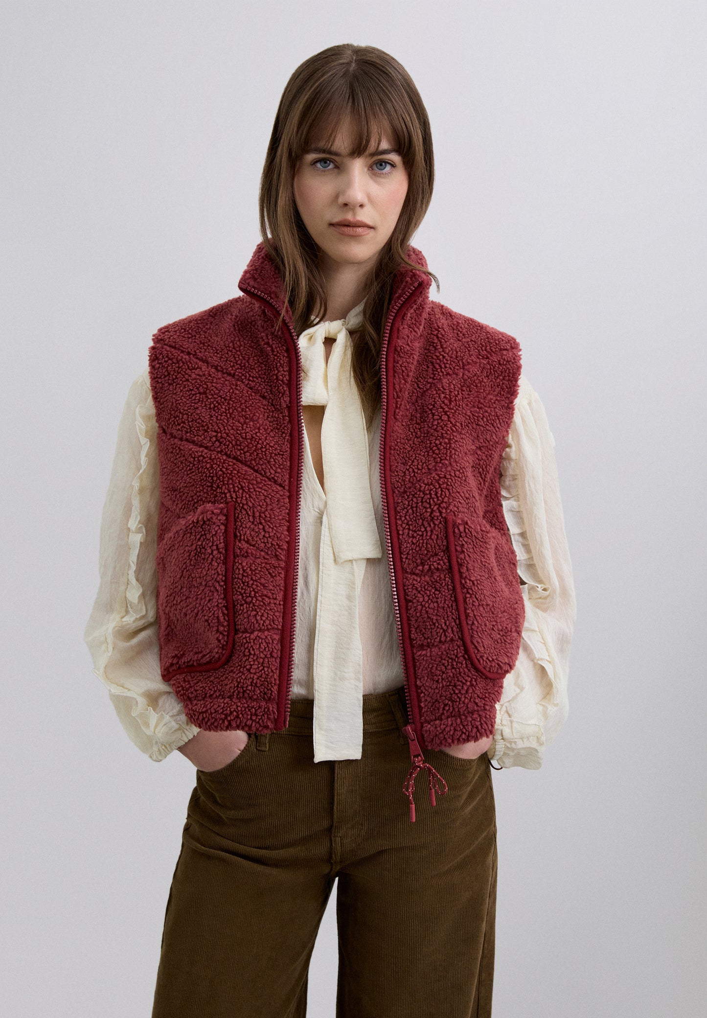 CHALECO POLAR AJUSTABLE