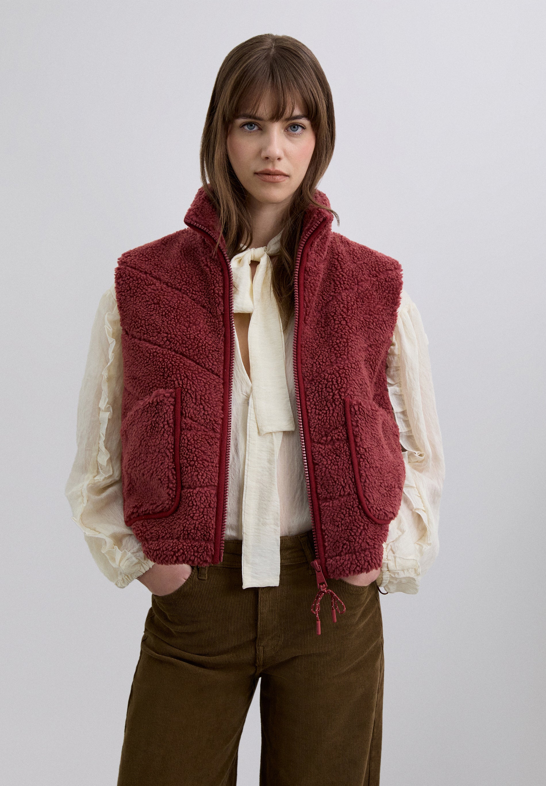 CHALECO POLAR AJUSTABLE