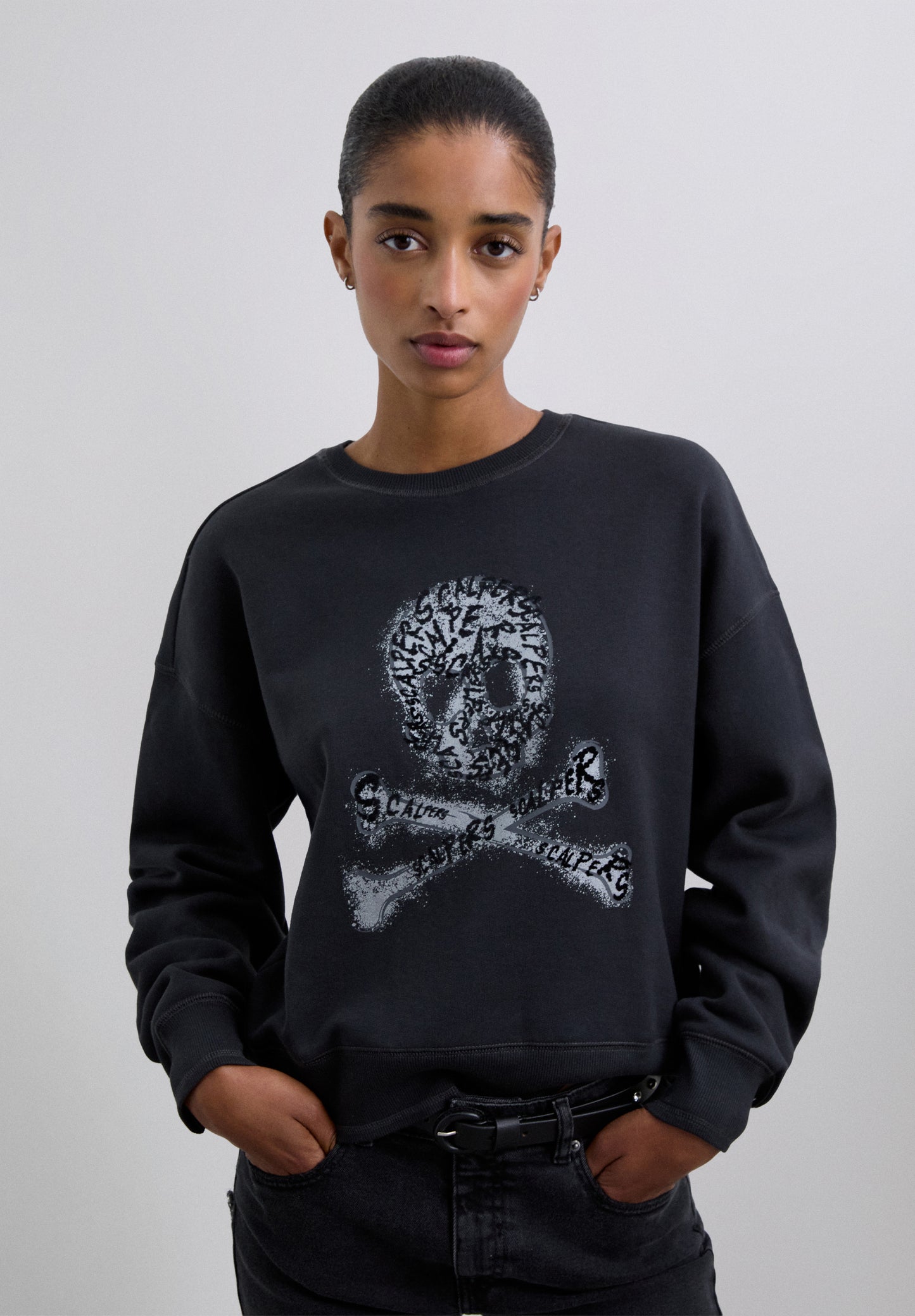 SUDADERA CALAVERA FLOCK