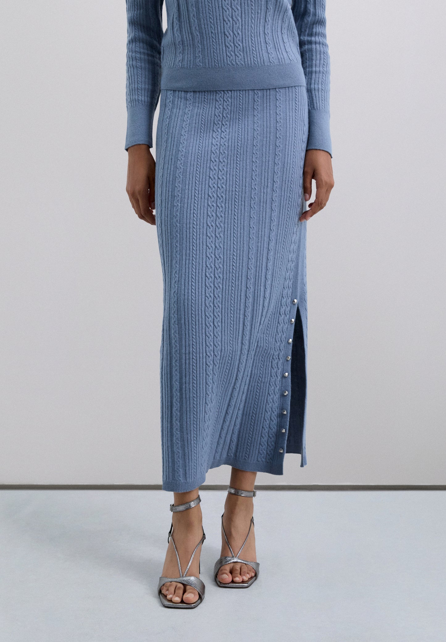 SCBUTBRAIDKNIT SKIRT