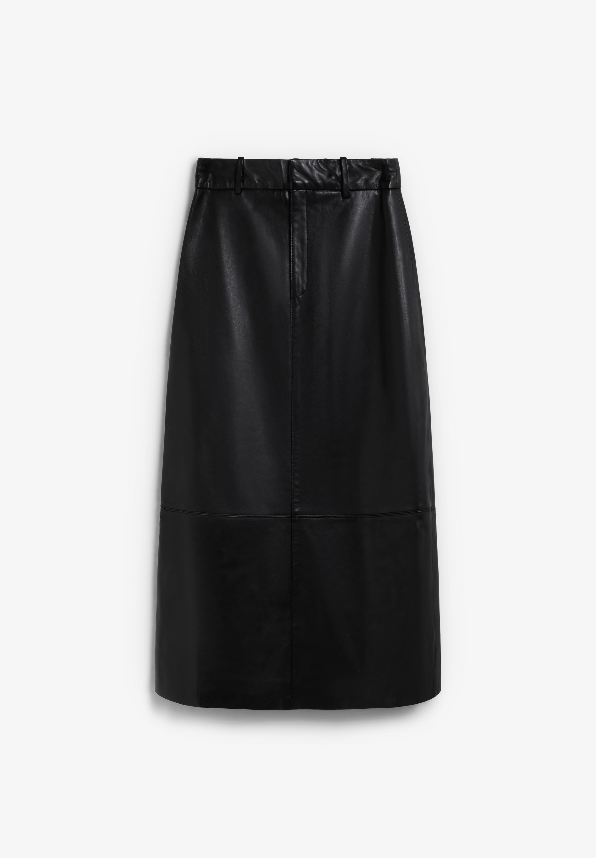 SCLEATHERMIDI SKIRT