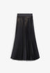 SCLUREXPLEATED SKIRT