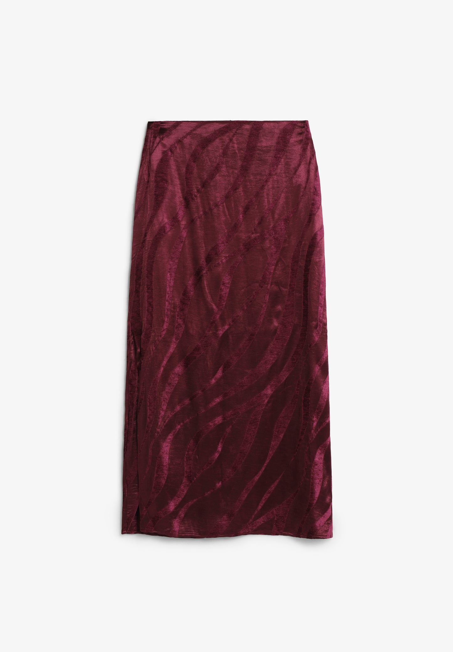 FALDA MIDI JACQUARD