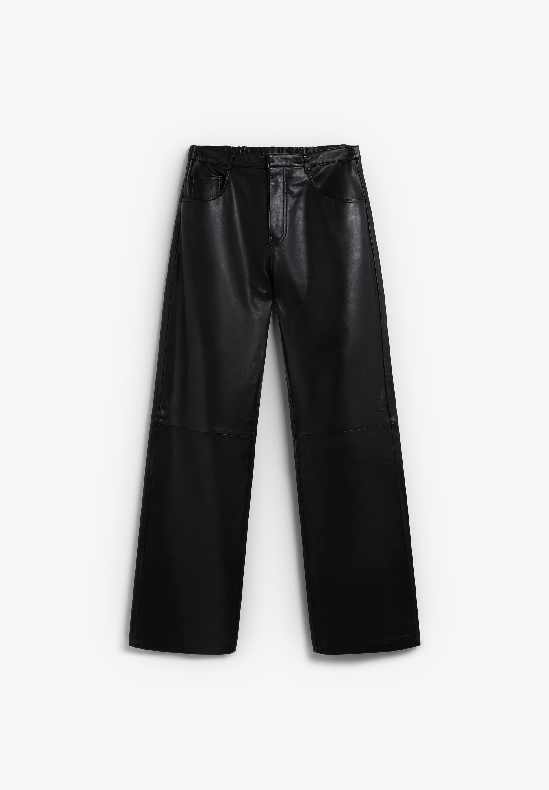 SCLEATHERPLEAT PANT