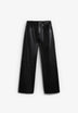 SCLEATHERPLEAT PANT