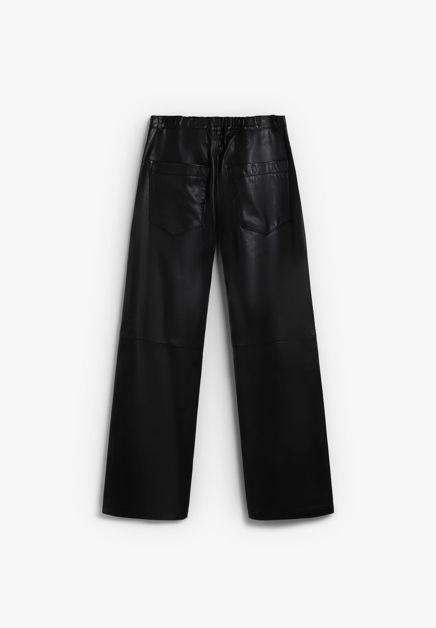 SCLEATHERPLEAT PANT