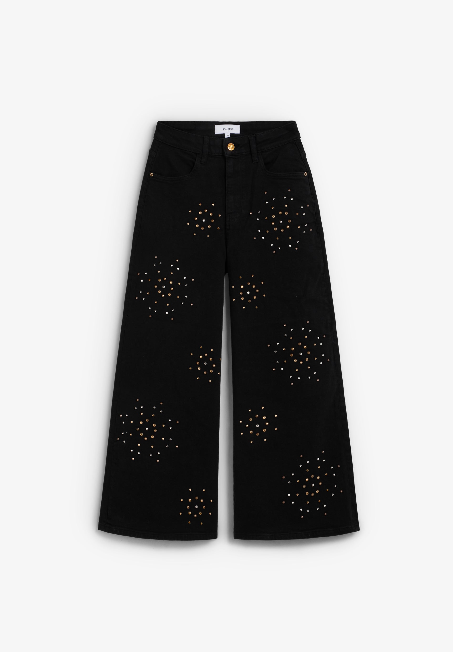 SCBALLSTUD DENIM PANT