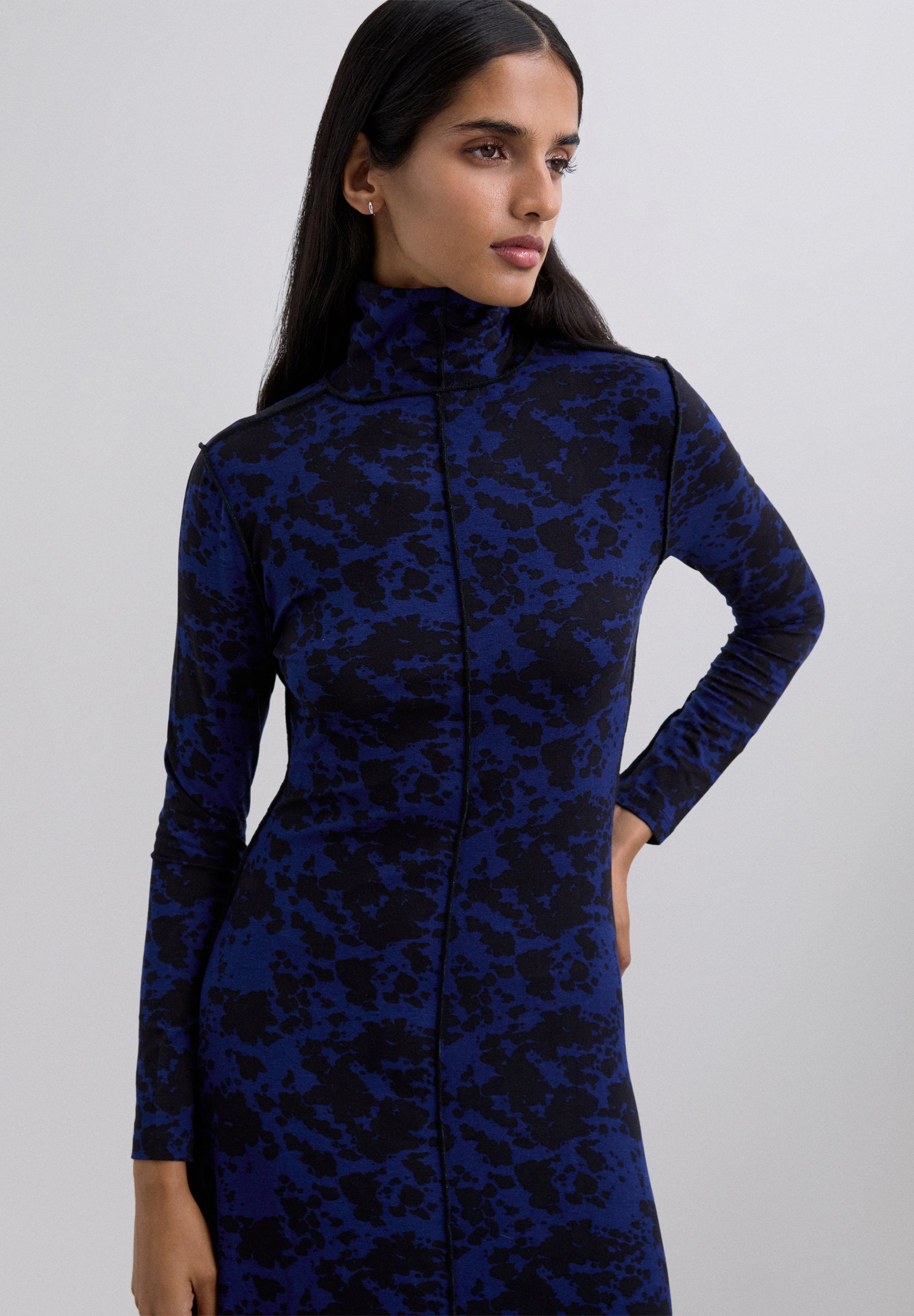 SCJERSEYOVERLOCK DRESS