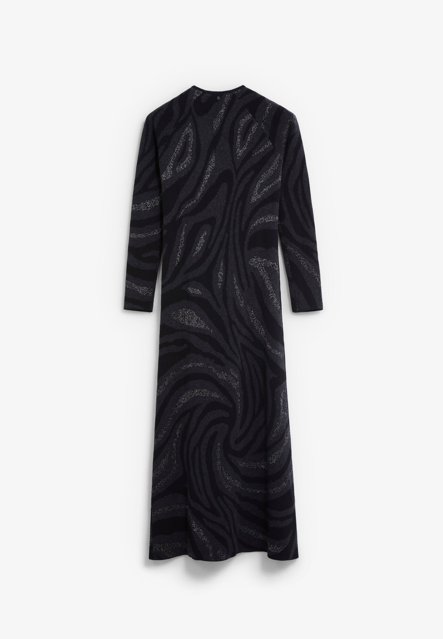 VESTIDO LARGO PUNTO ESTAMPADO