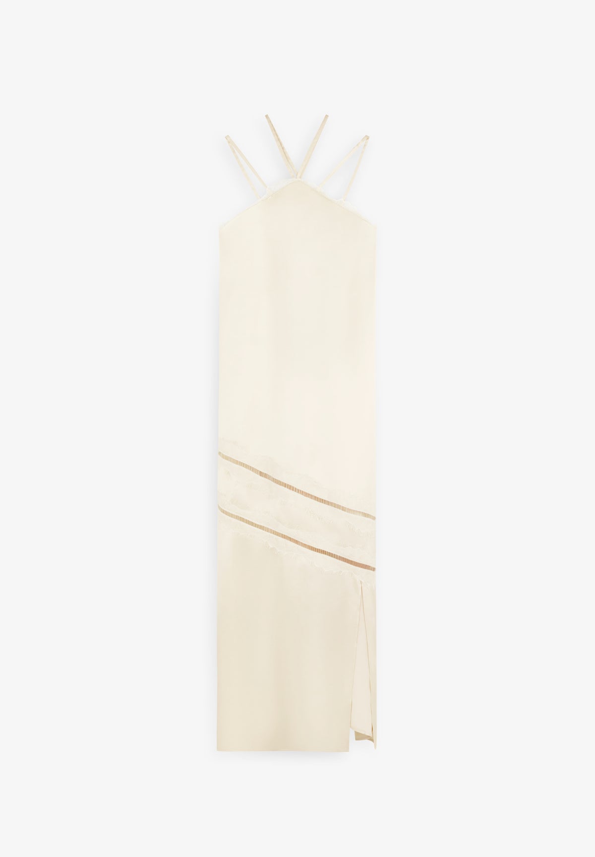 VESTIDO LENCERO SATINADO