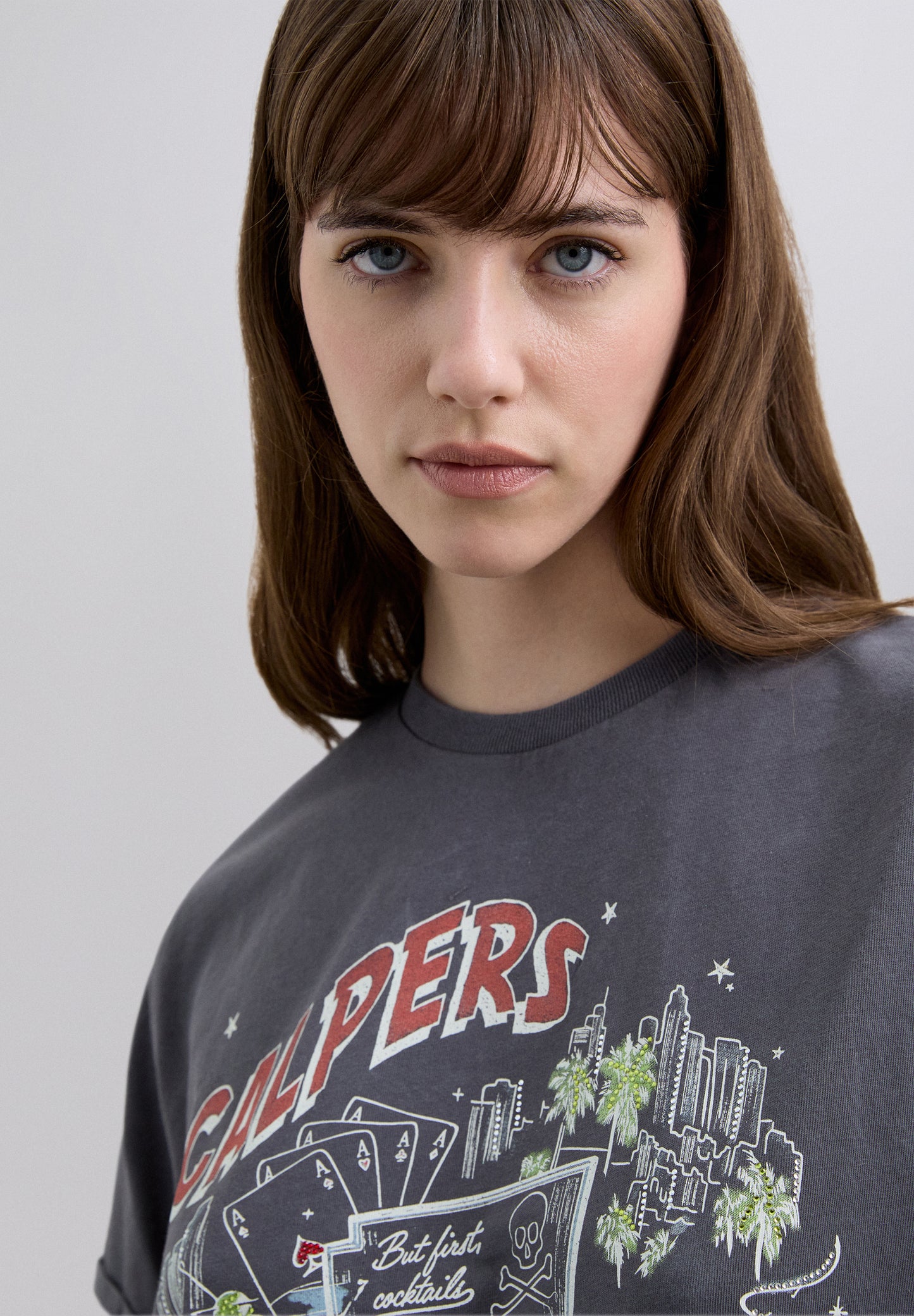 CAMISETA ASIMÉTRICA PRINT