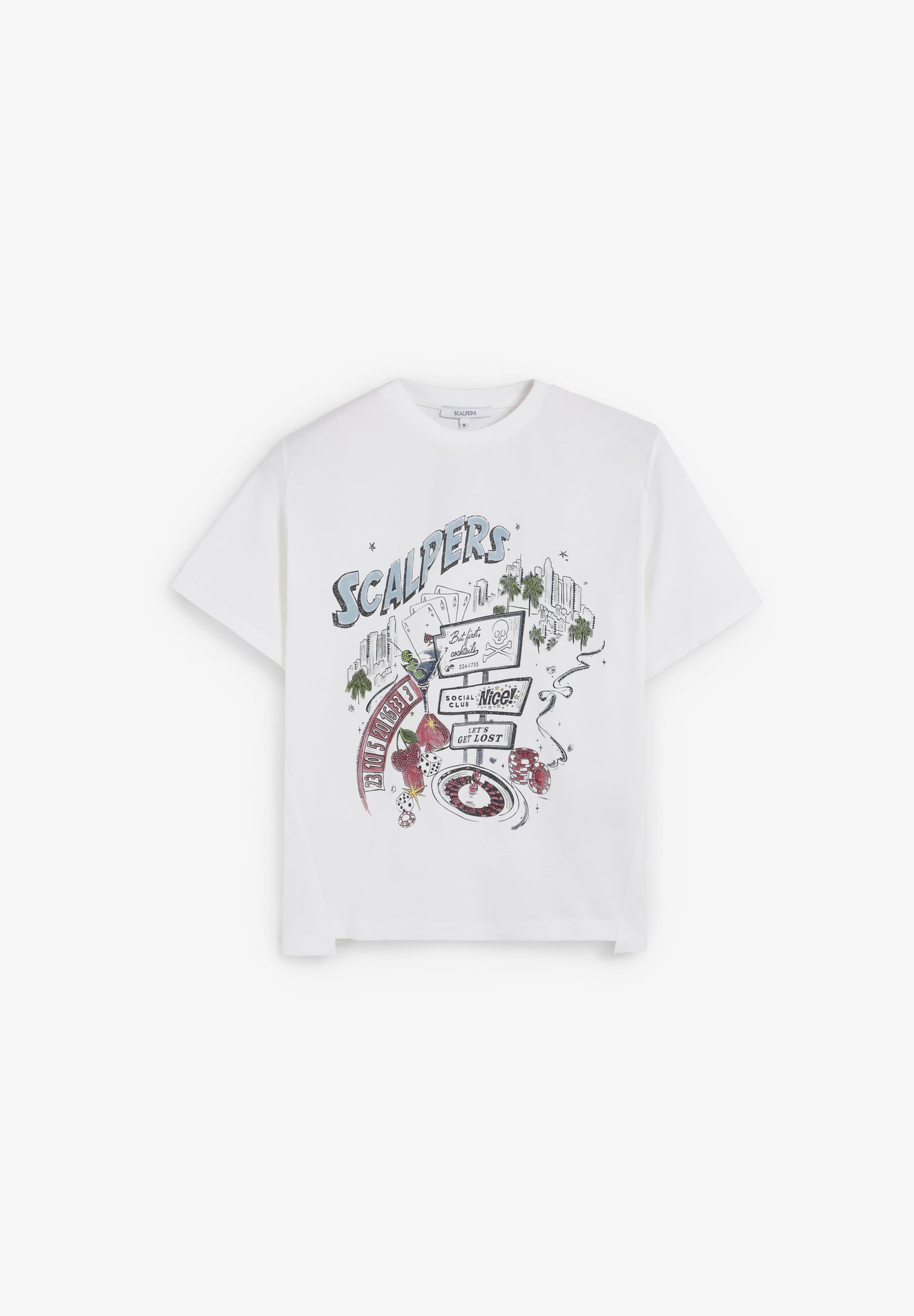 CAMISETA ASIMÉTRICA PRINT