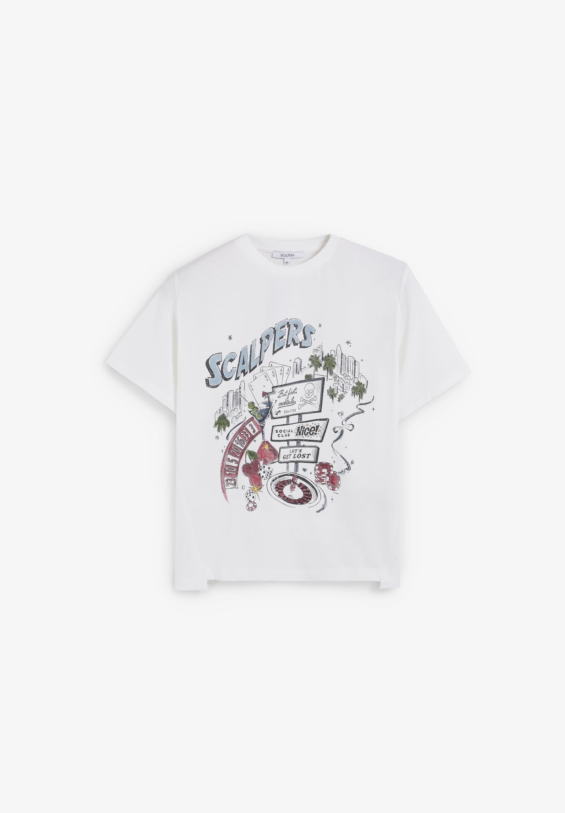 CAMISETA ASIMÉTRICA PRINT