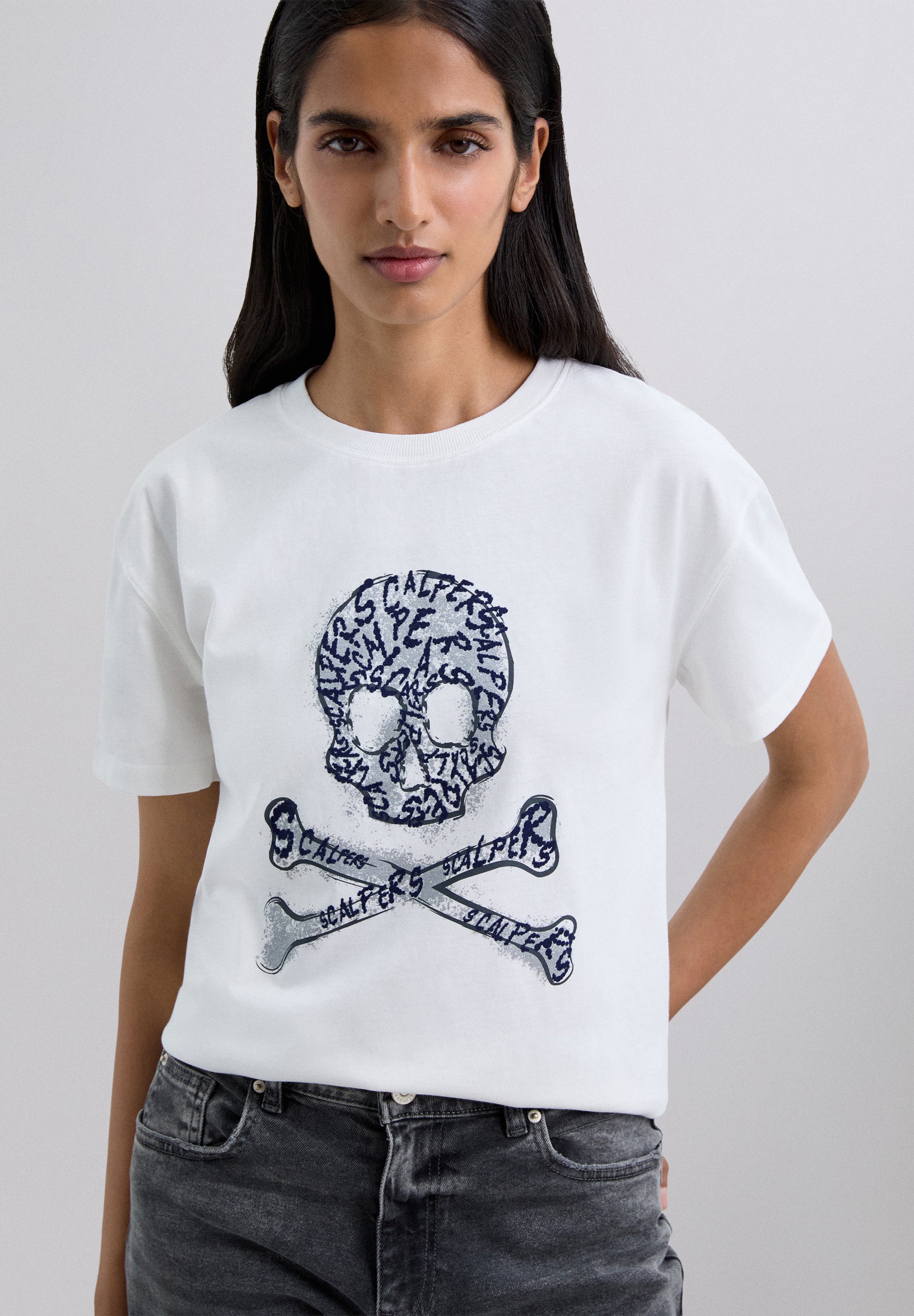 SCSKULLFLOCK TEE
