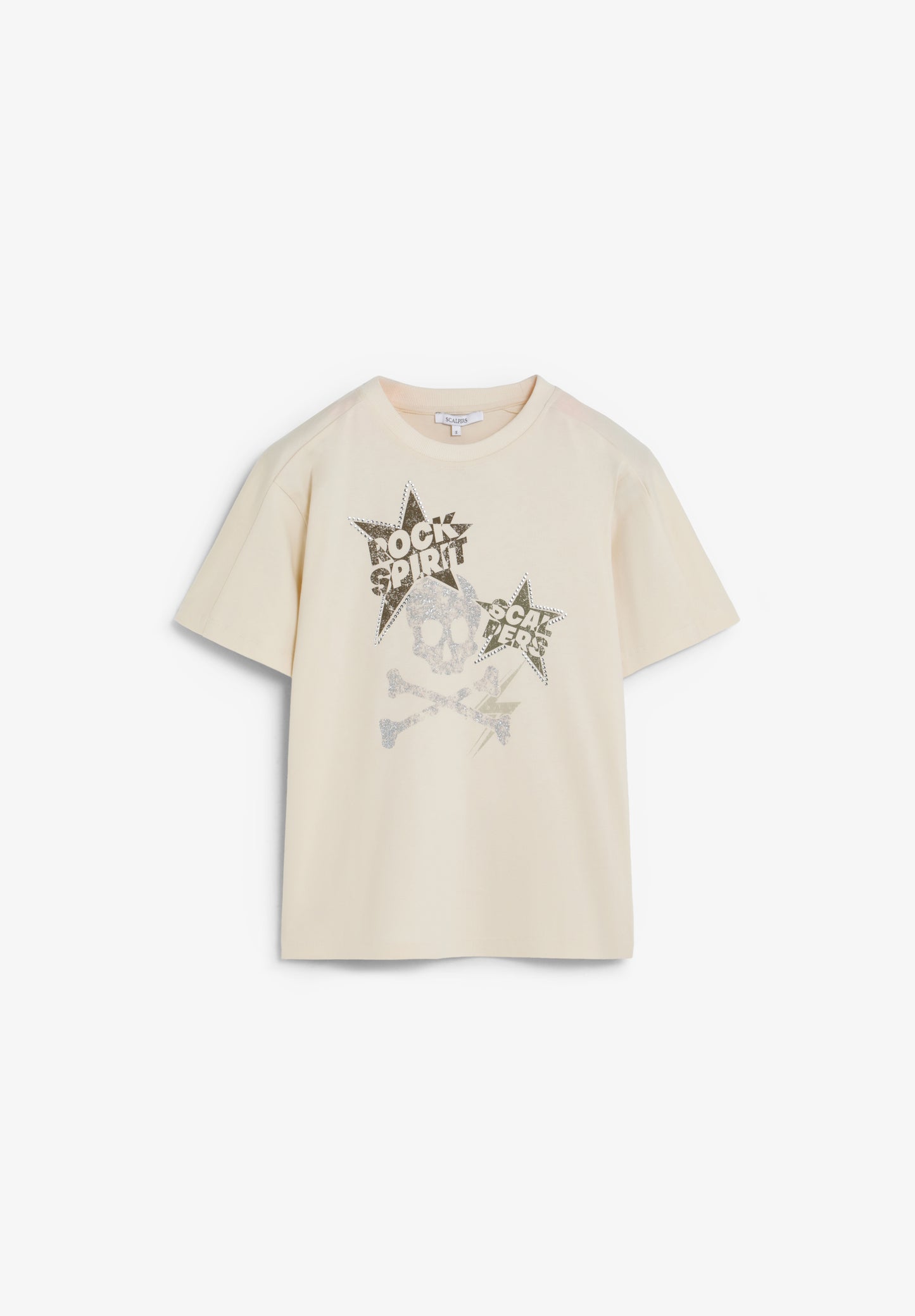 CAMISETA CALAVERA ROCK