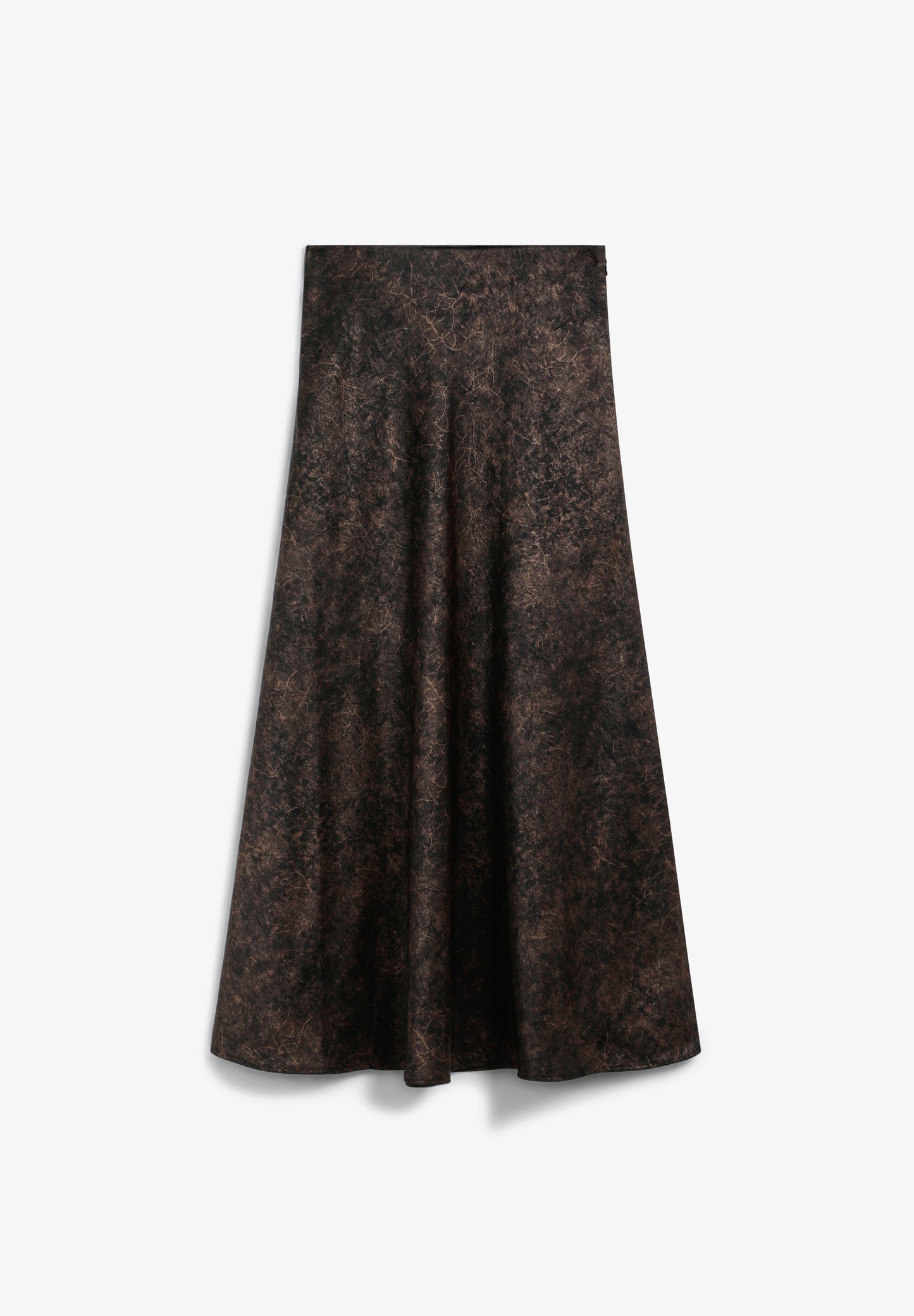 SCDARKMARBLEFOIL SKIRT