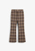 PANTALÓN ANKLE FLARE CUADROS
