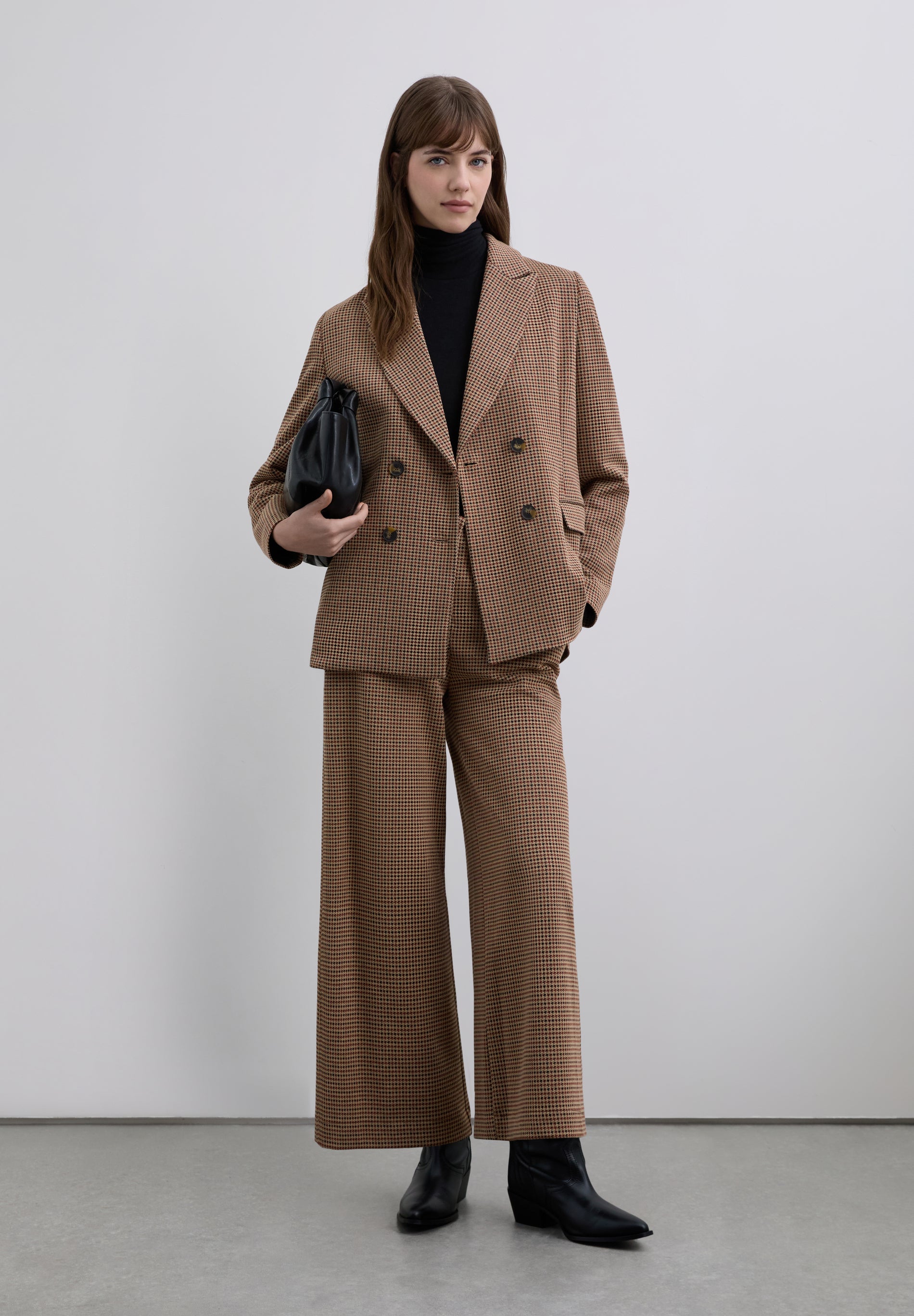 PANTALÓN CULOTTE PATA DE GALLO