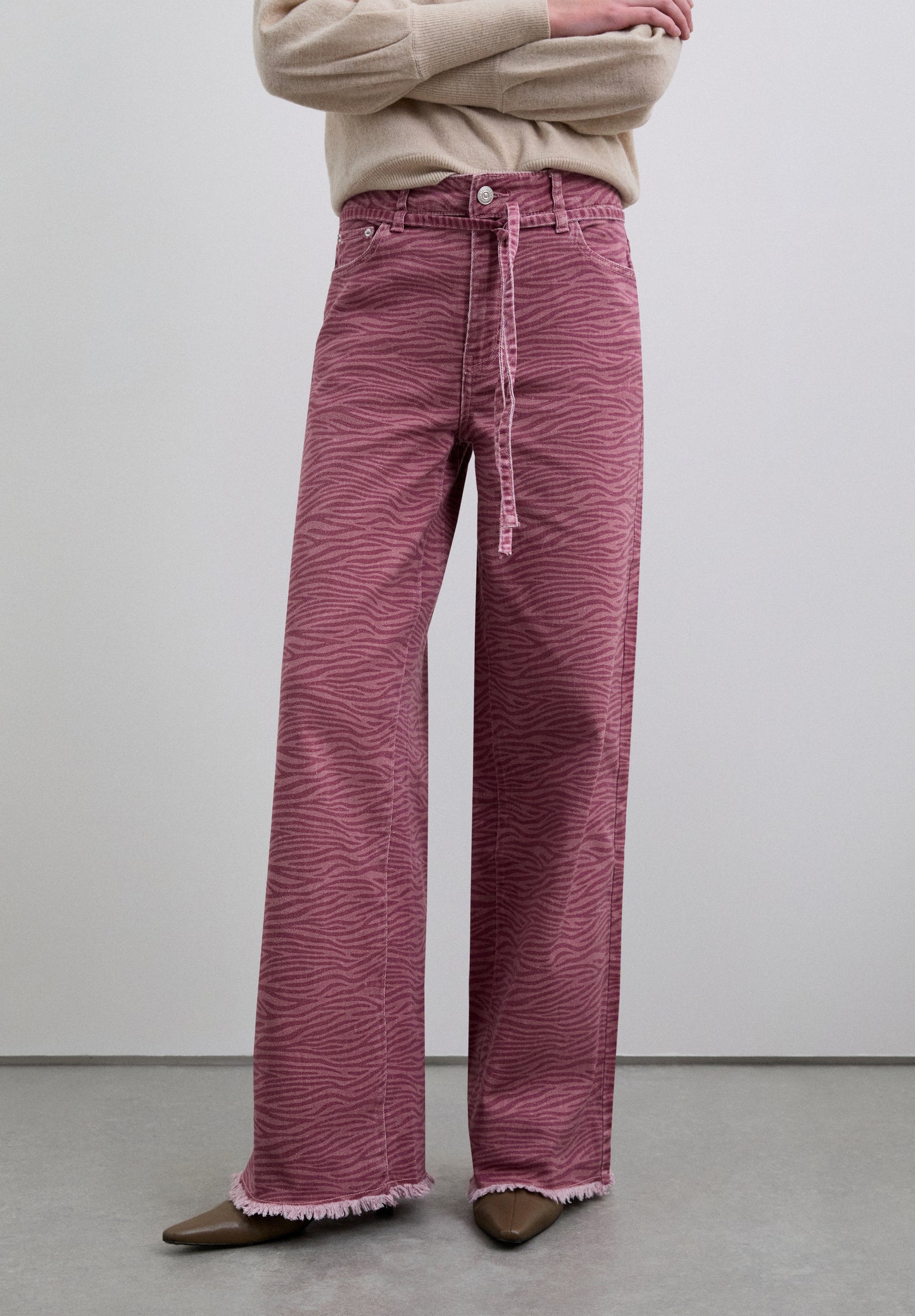 PANTALÓN LAZO ANIMAL PRINT