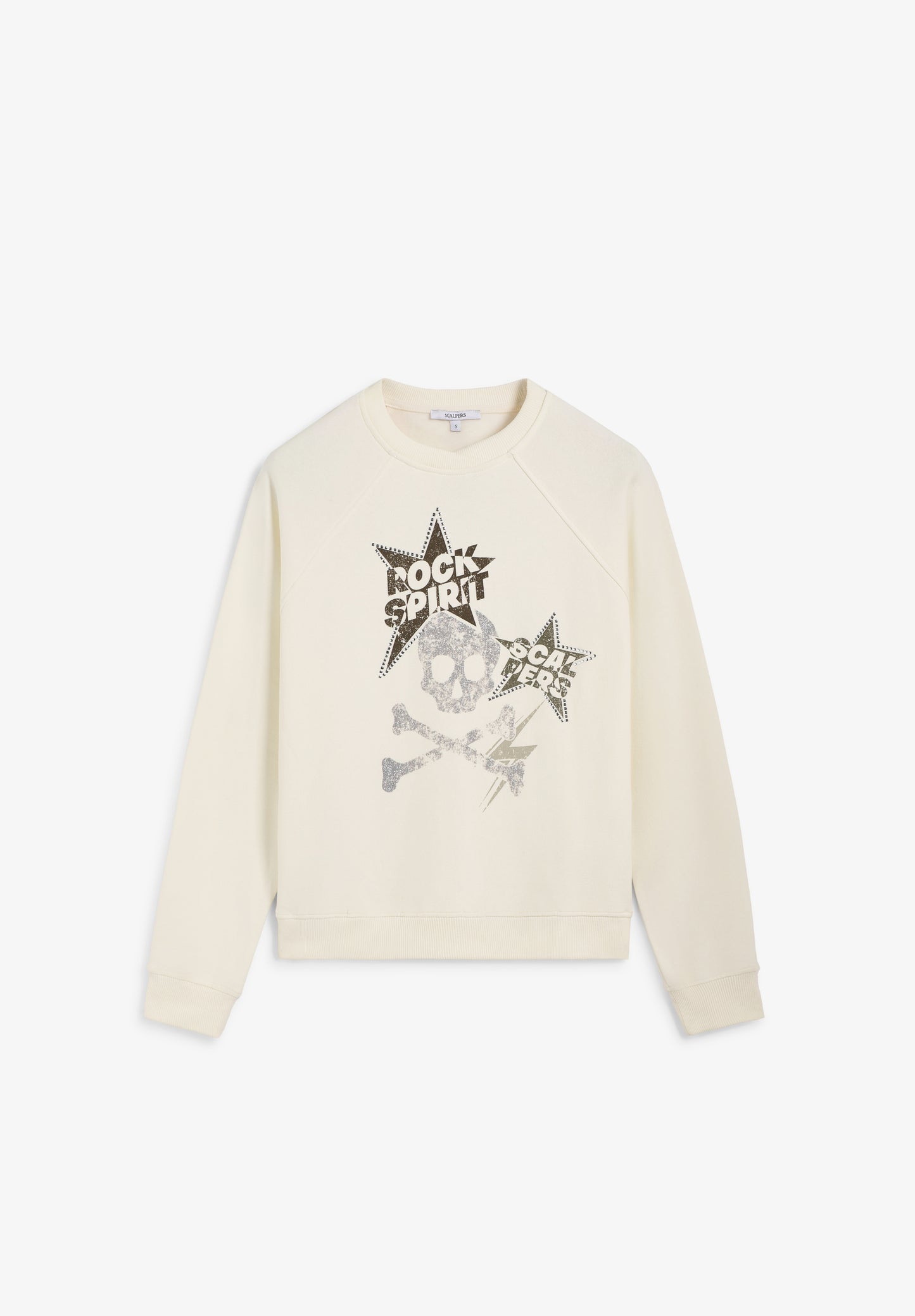 SUDADERA ESTAMPADA CALAVERA