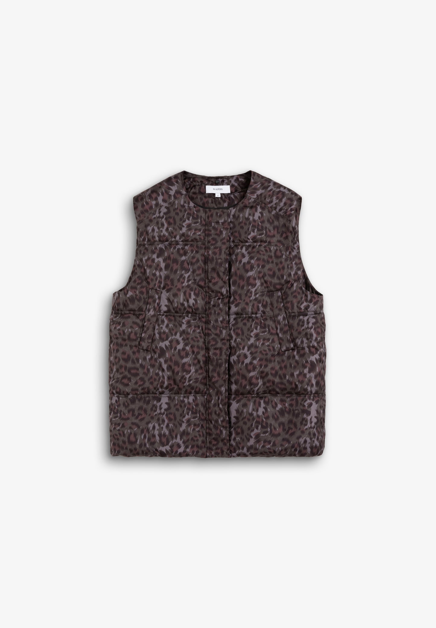 SCPRINTEDPUFF VEST