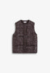 SCPRINTEDPUFF VEST