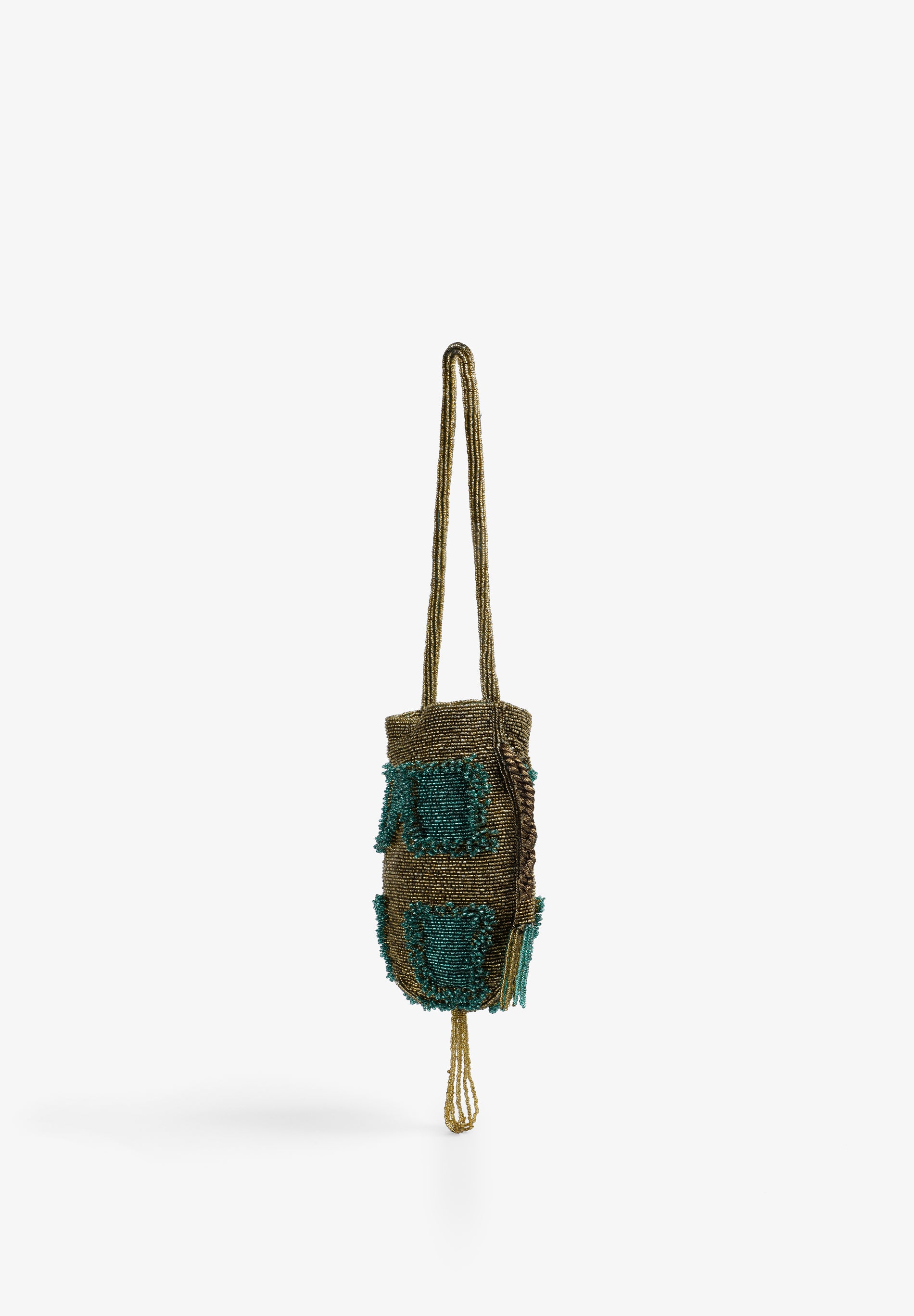 BOLSO BICOLOR CUENTAS - Scalpers