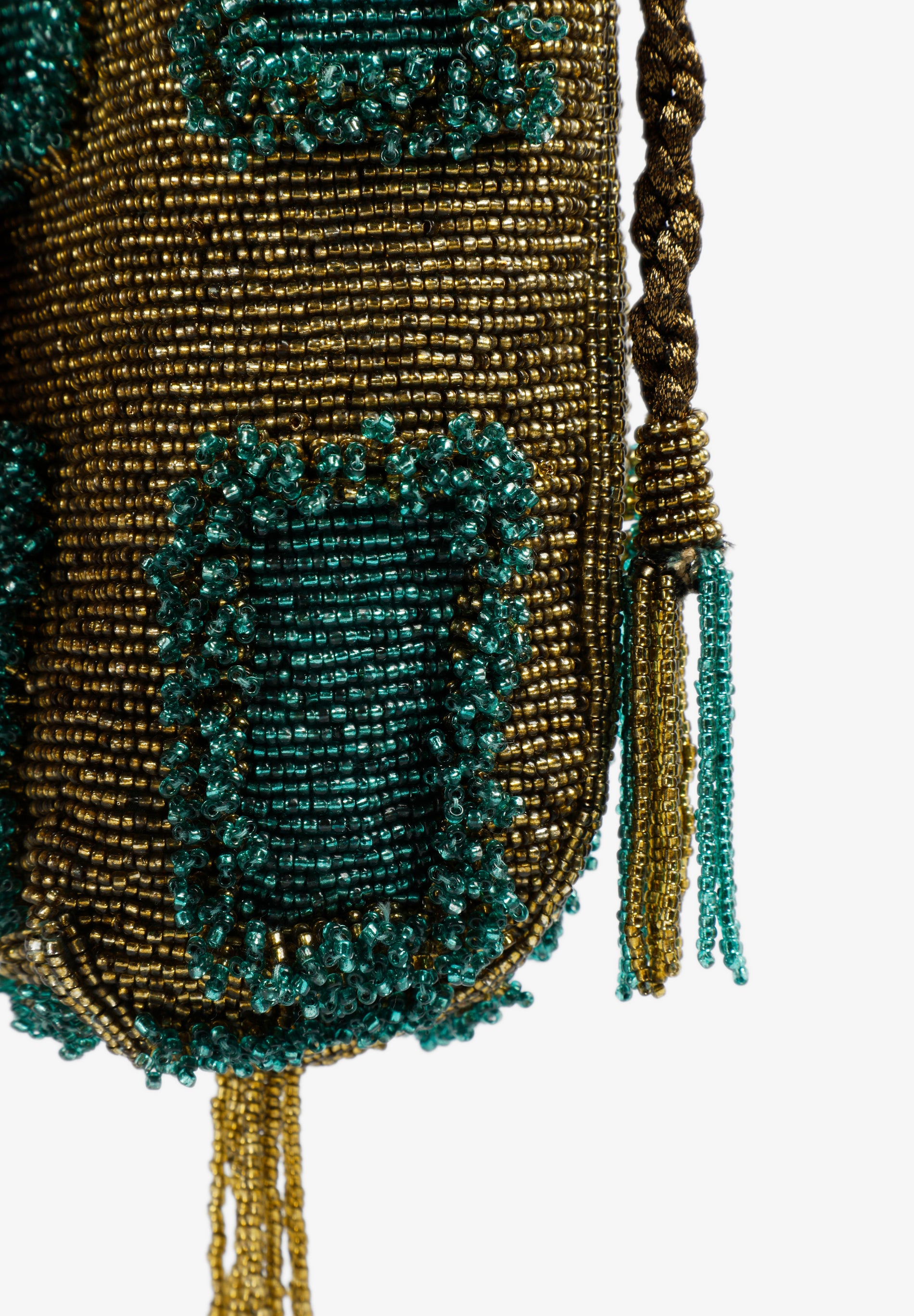 BOLSO BICOLOR CUENTAS - Scalpers