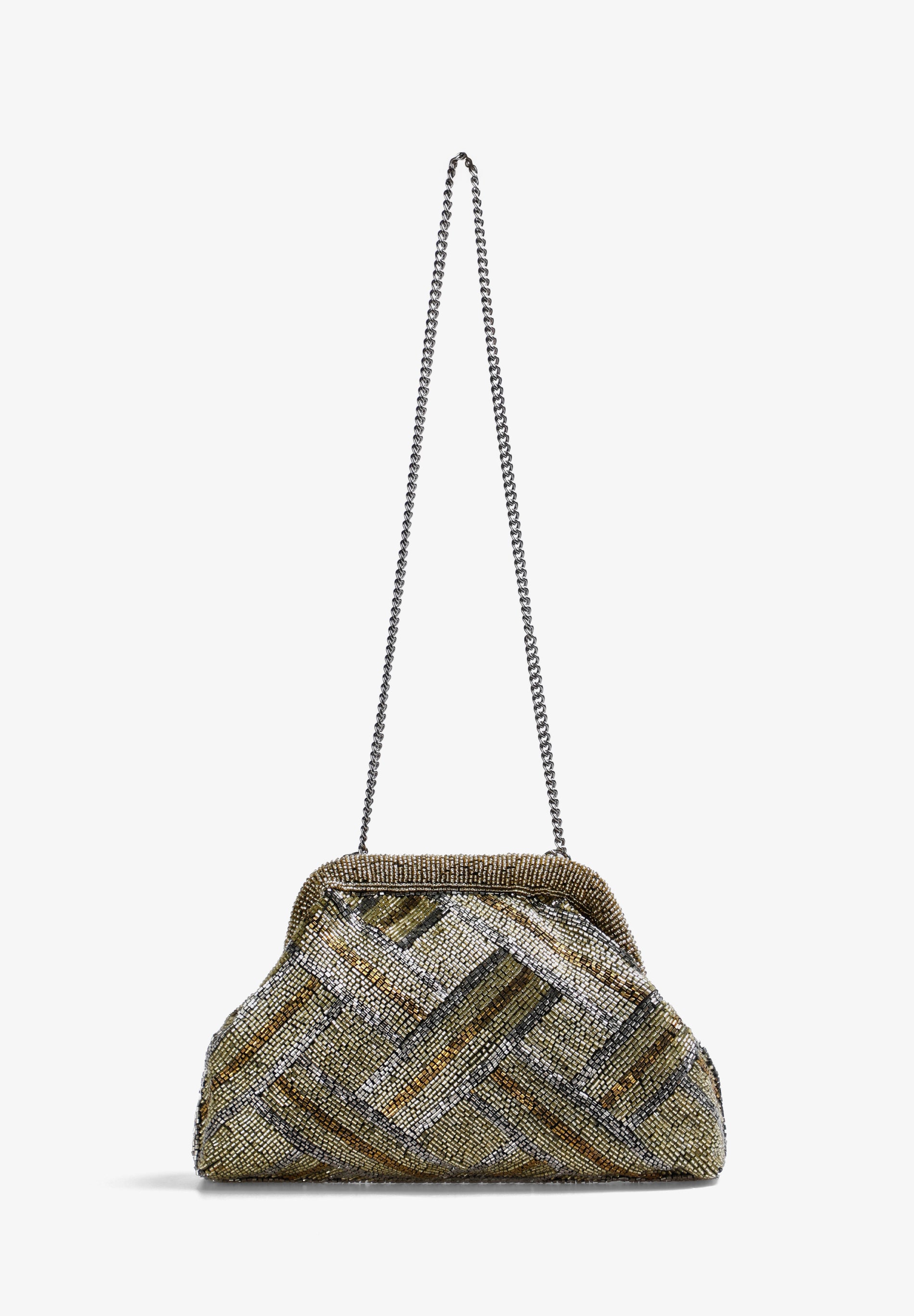 BOLSO CLUTCH DETALLE CUENTAS - Scalpers