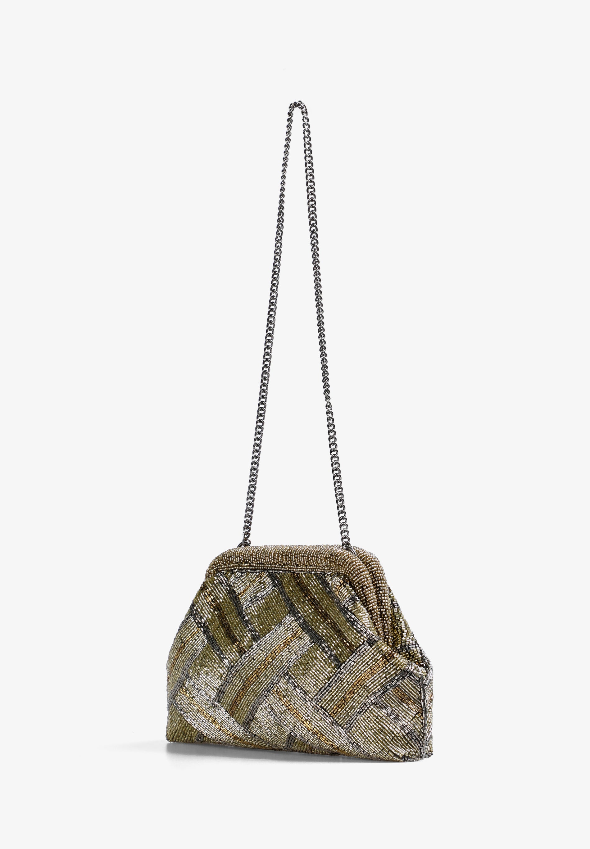 BOLSO CLUTCH DETALLE CUENTAS - Scalpers