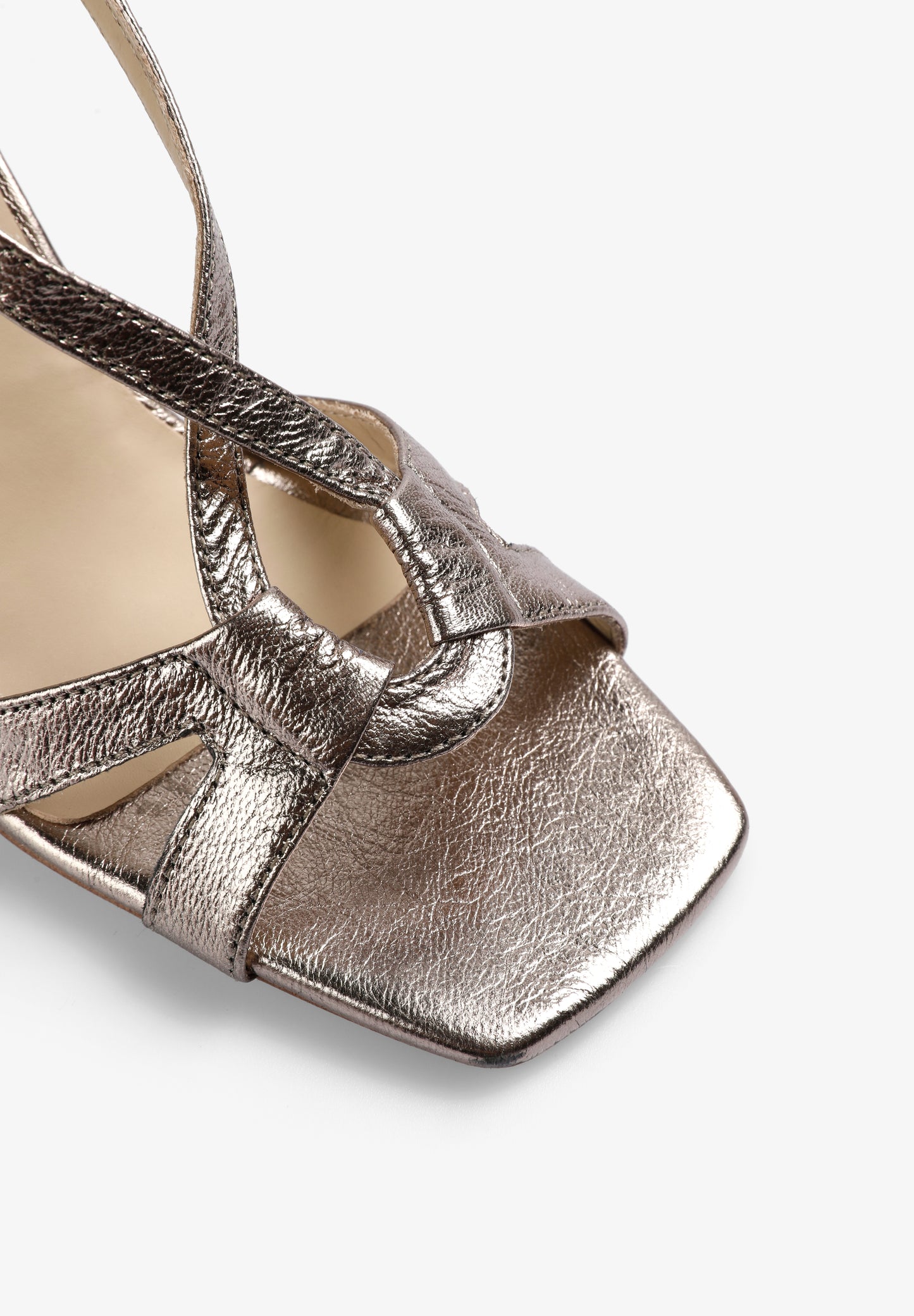 SCMETALLICHEEL SANDAL
