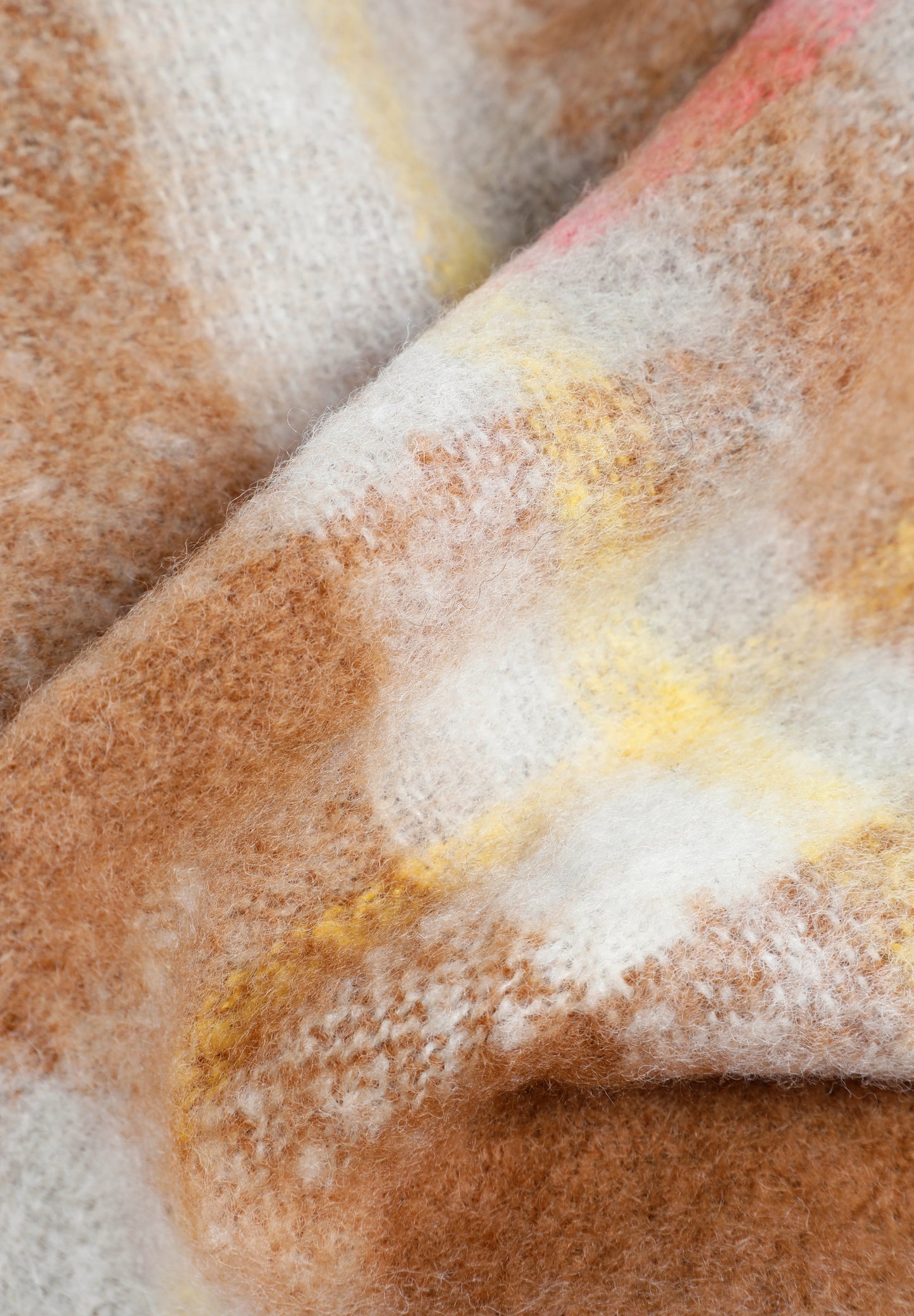 BUFANDA MEZCLA LANA CUADROS