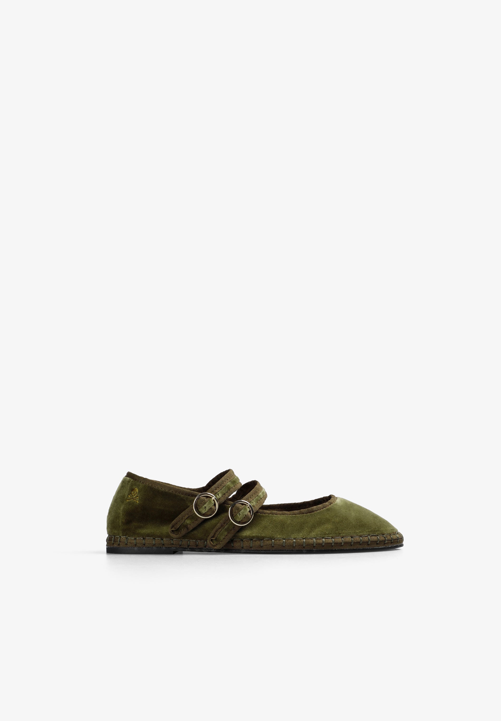 SCVELVETDOUBLESTRAP SLIPPER