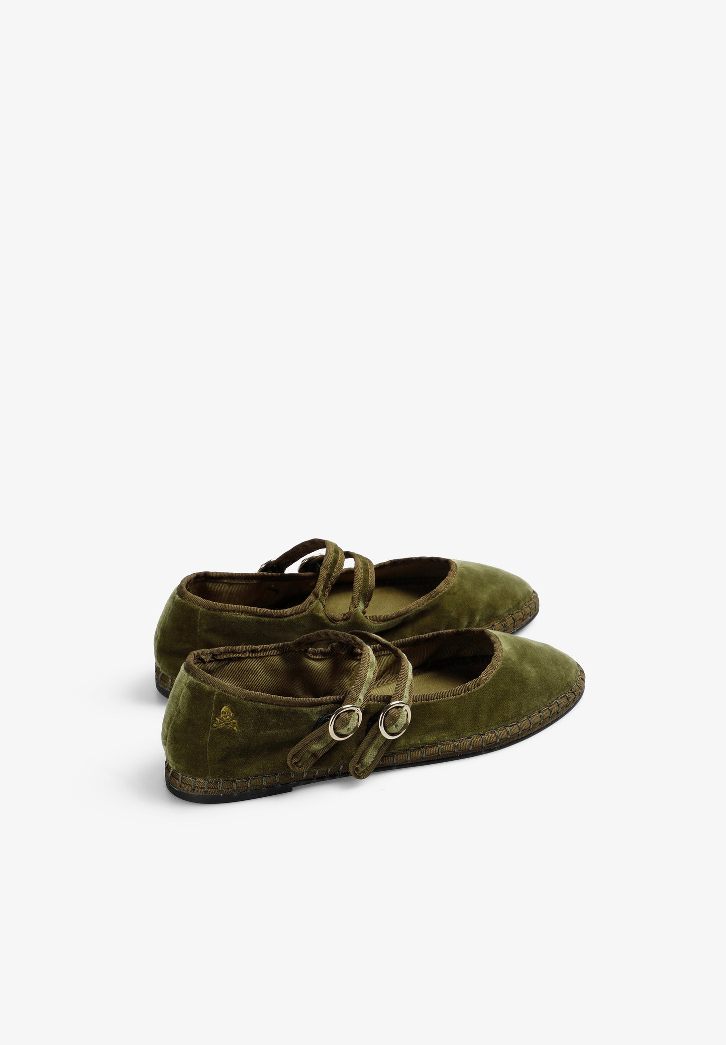 SCVELVETDOUBLESTRAP SLIPPER