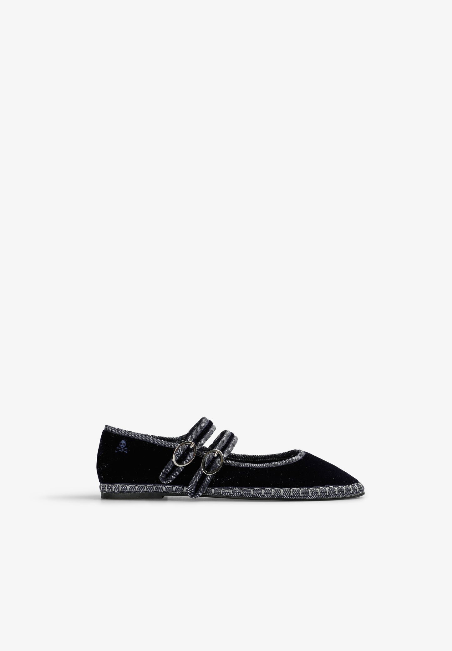 SCVELVETDOUBLESTRAP SLIPPER