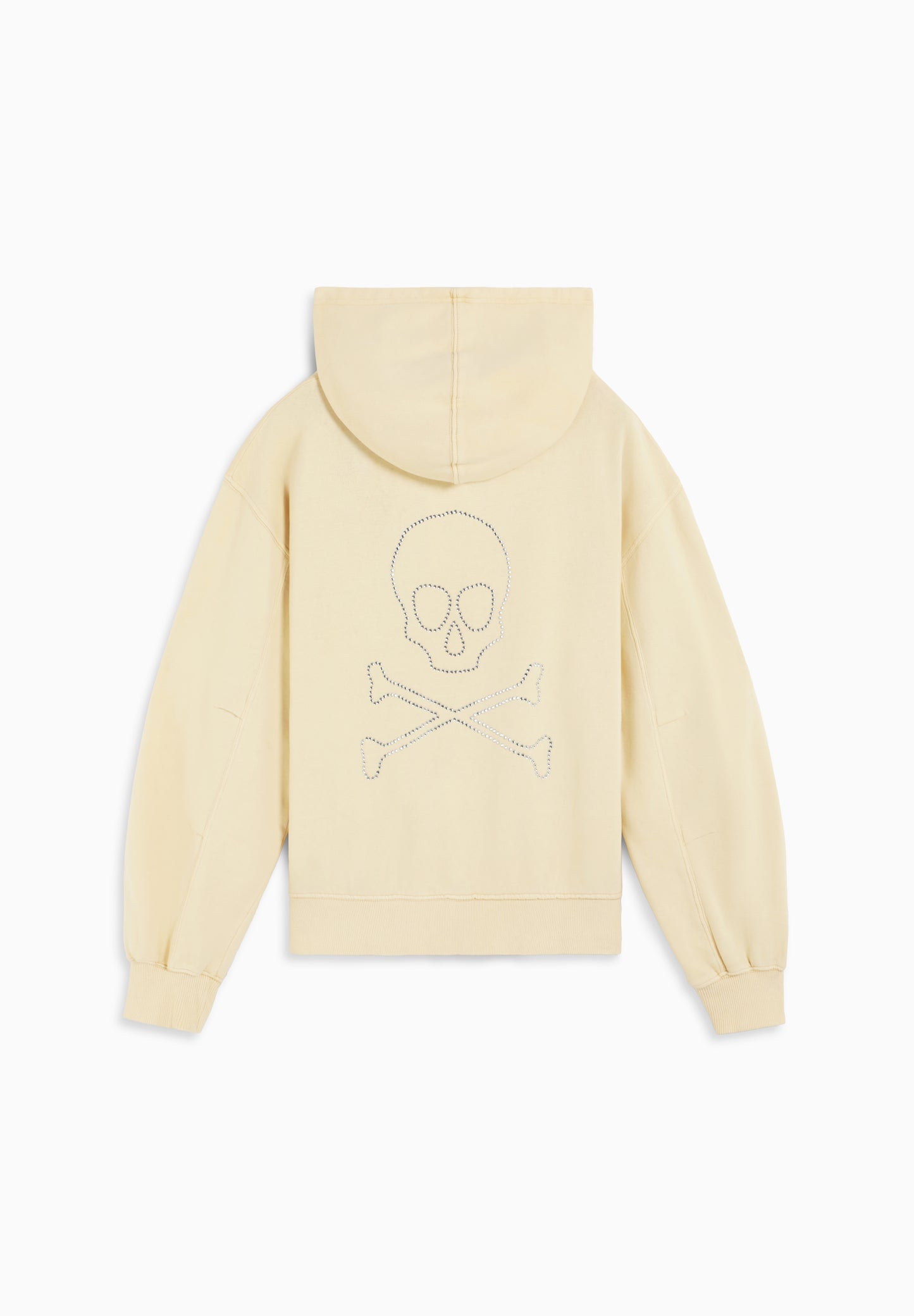 SUDADERA LAVADA CALAVERA TACHUELAS
