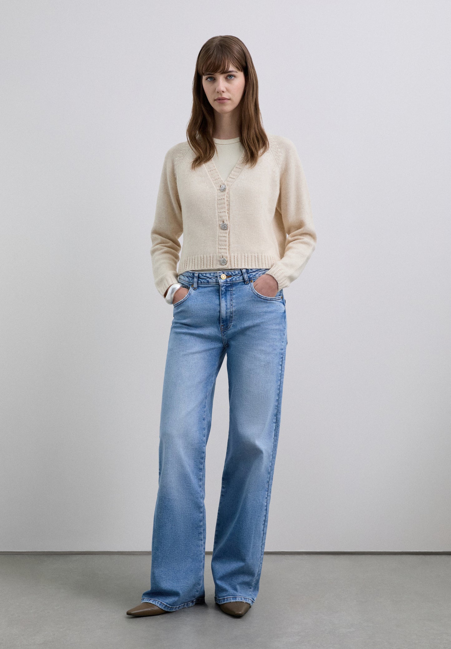 CÁRDIGAN BOTONES STRASS