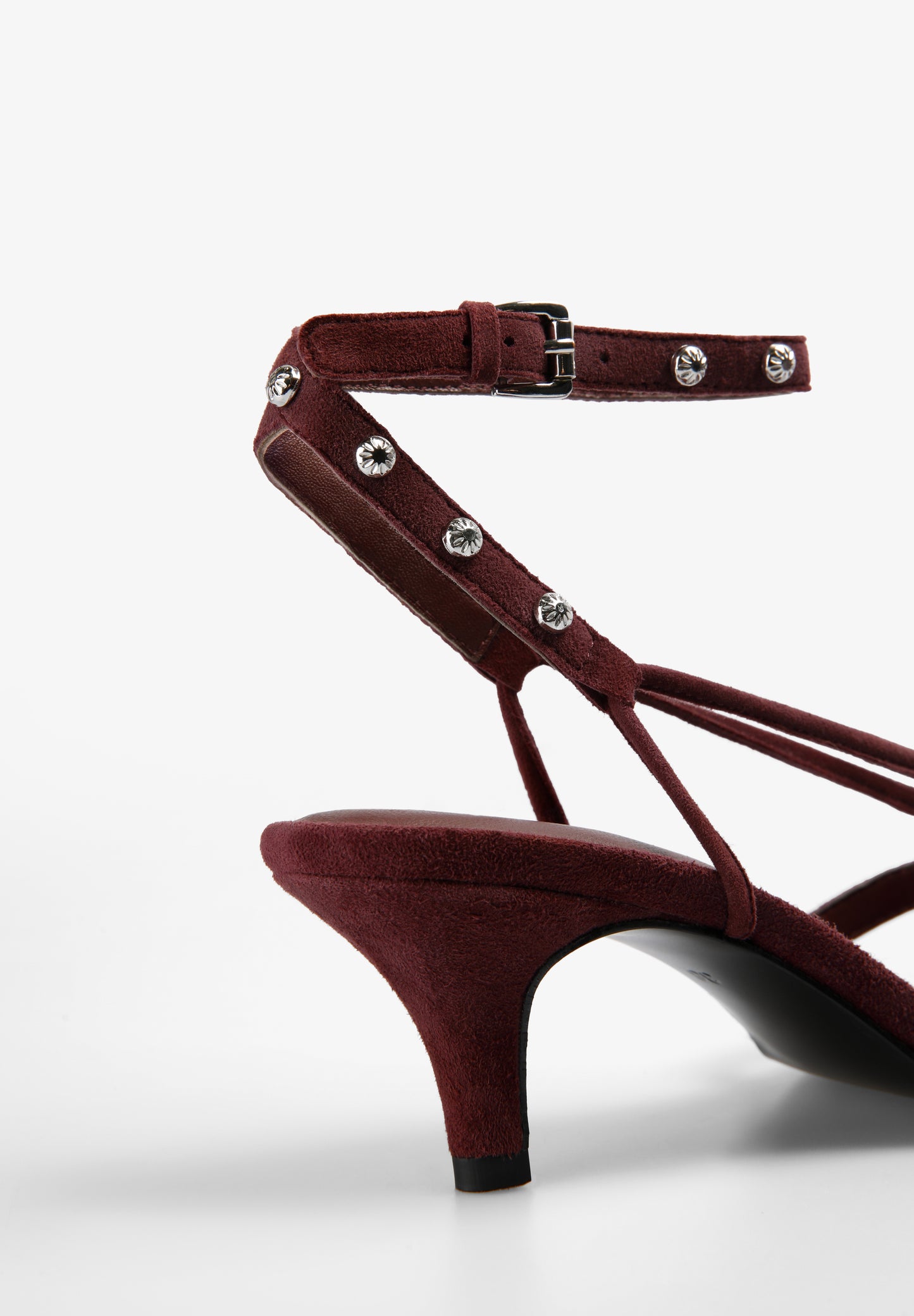 SANDALIA DE TACÓN CON STRASS